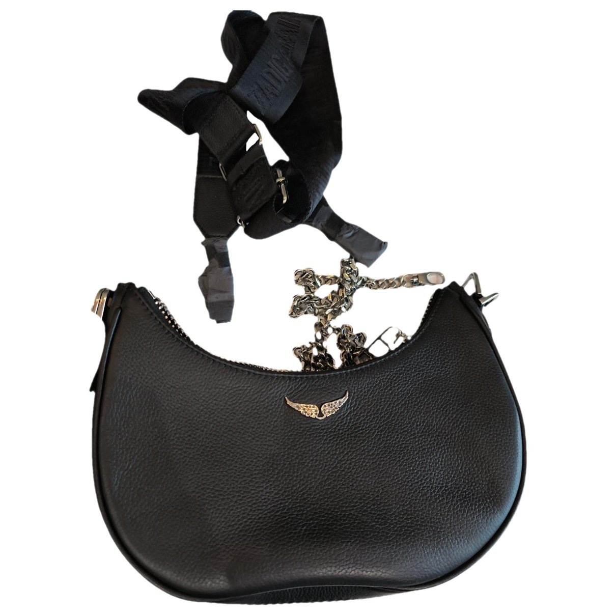 Leather crossbody bag