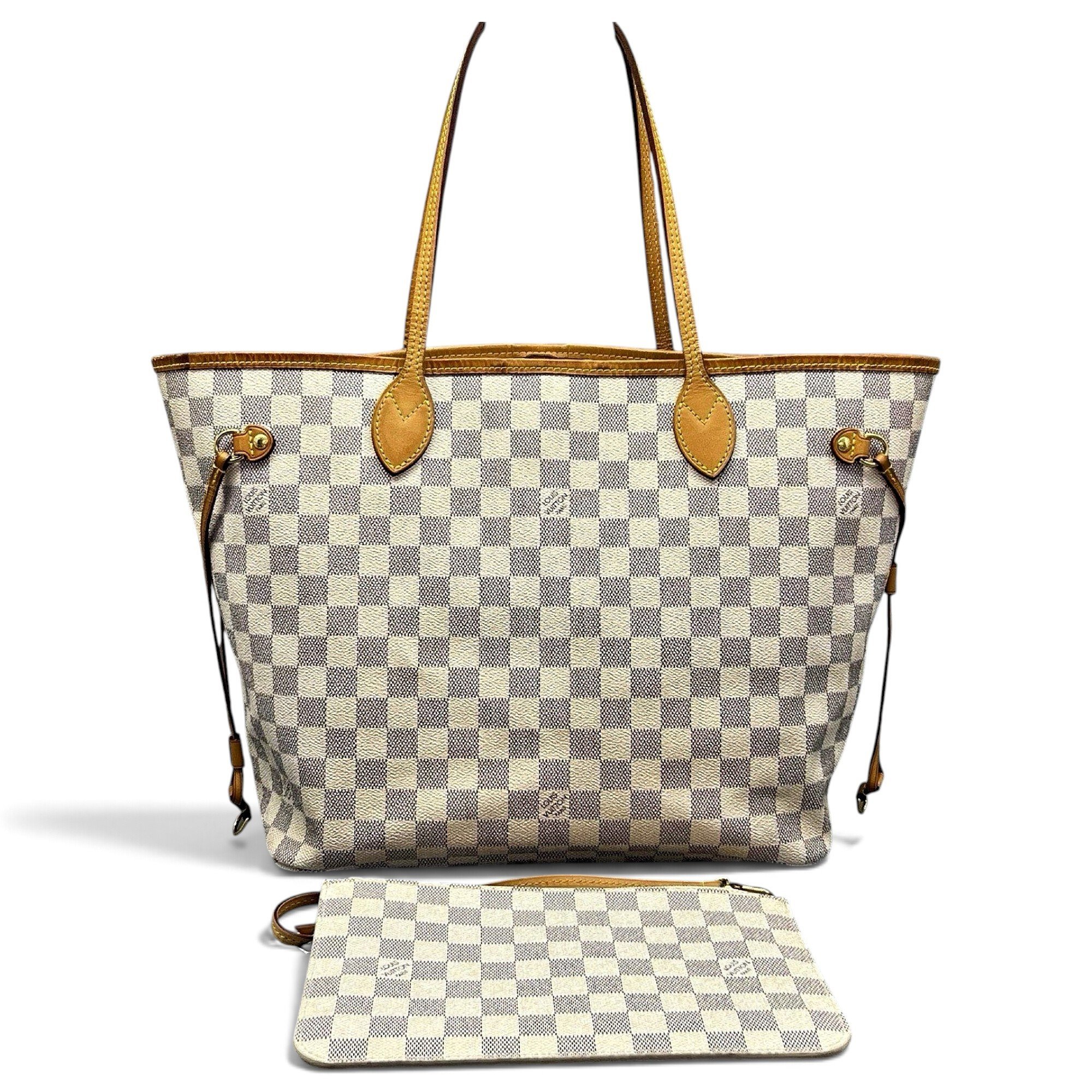 Neverfull leather tote