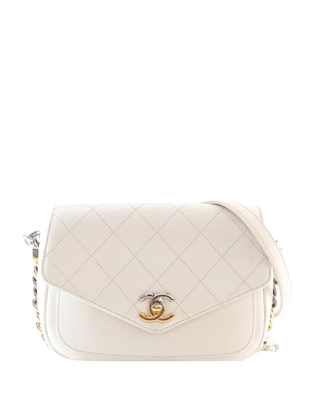 2019 Small Quilted Calfskin Precious Union Flap crossbody bag