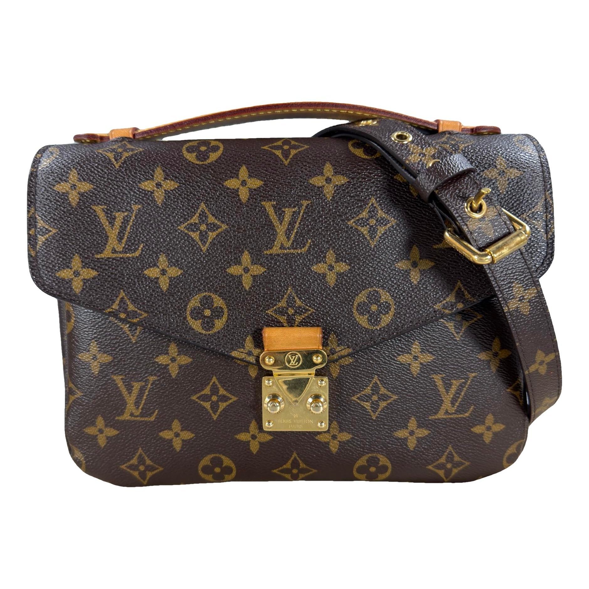 Metis leather handbag