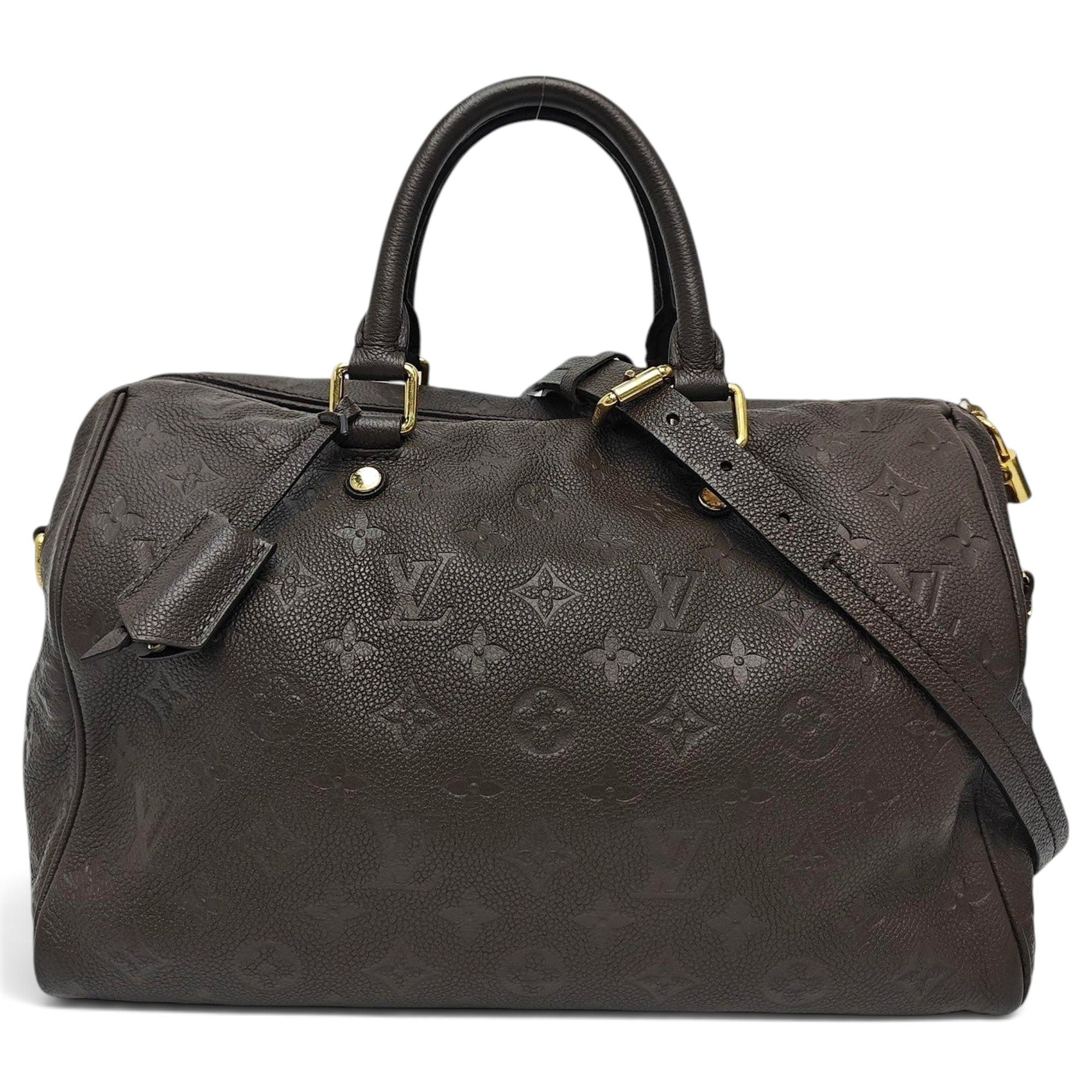 Nano Speedy / Mini HL leather handbag