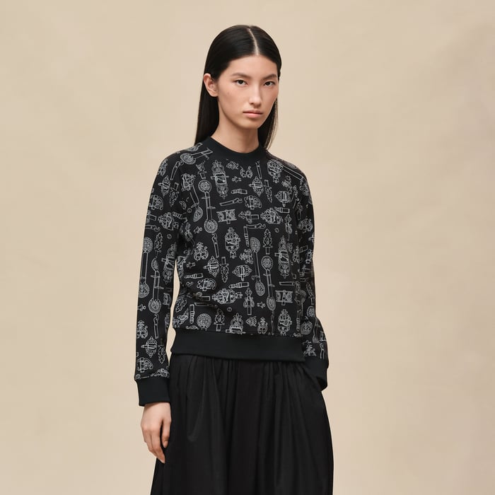 Noir "Ferronnerie Remix" Sweatshirt