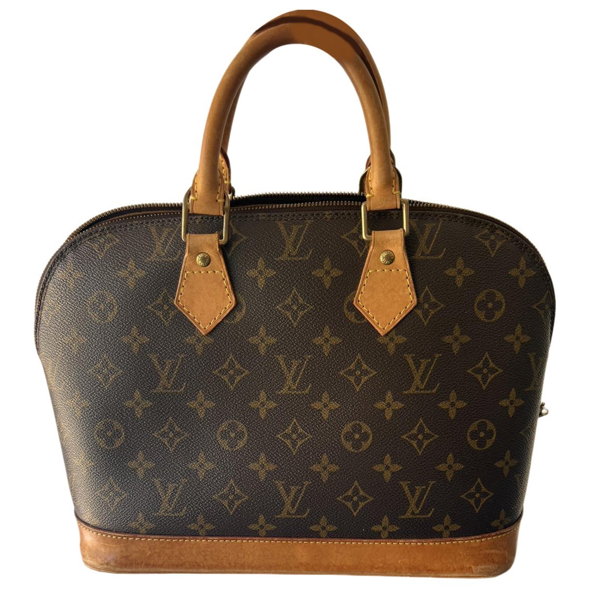 Alma leather handbag