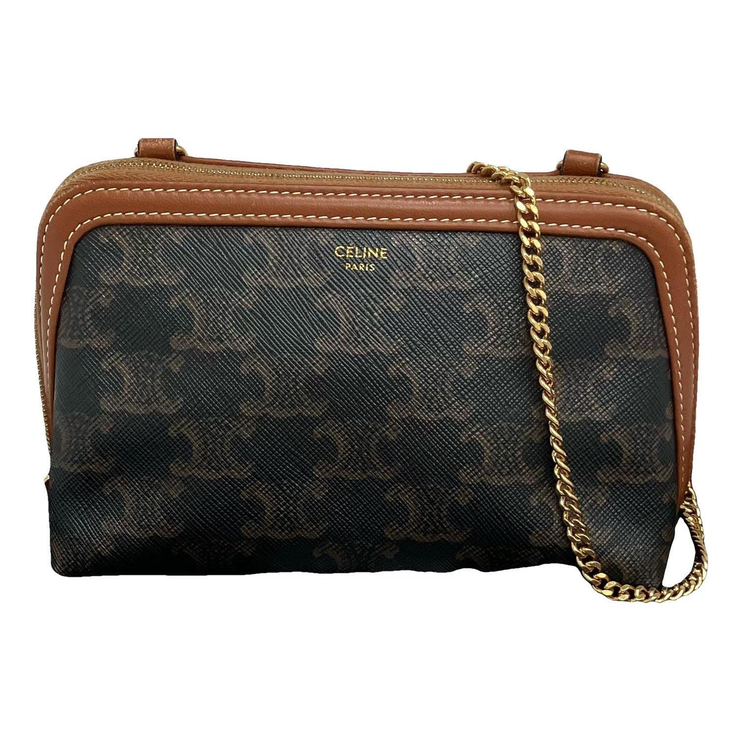 Leather crossbody bag