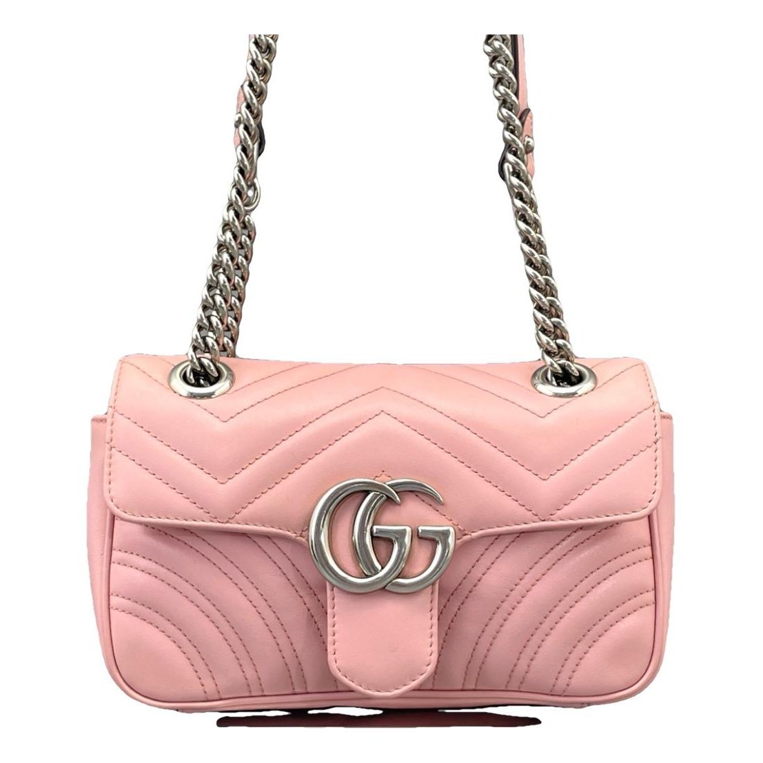 GG Marmont Flap leather handbag