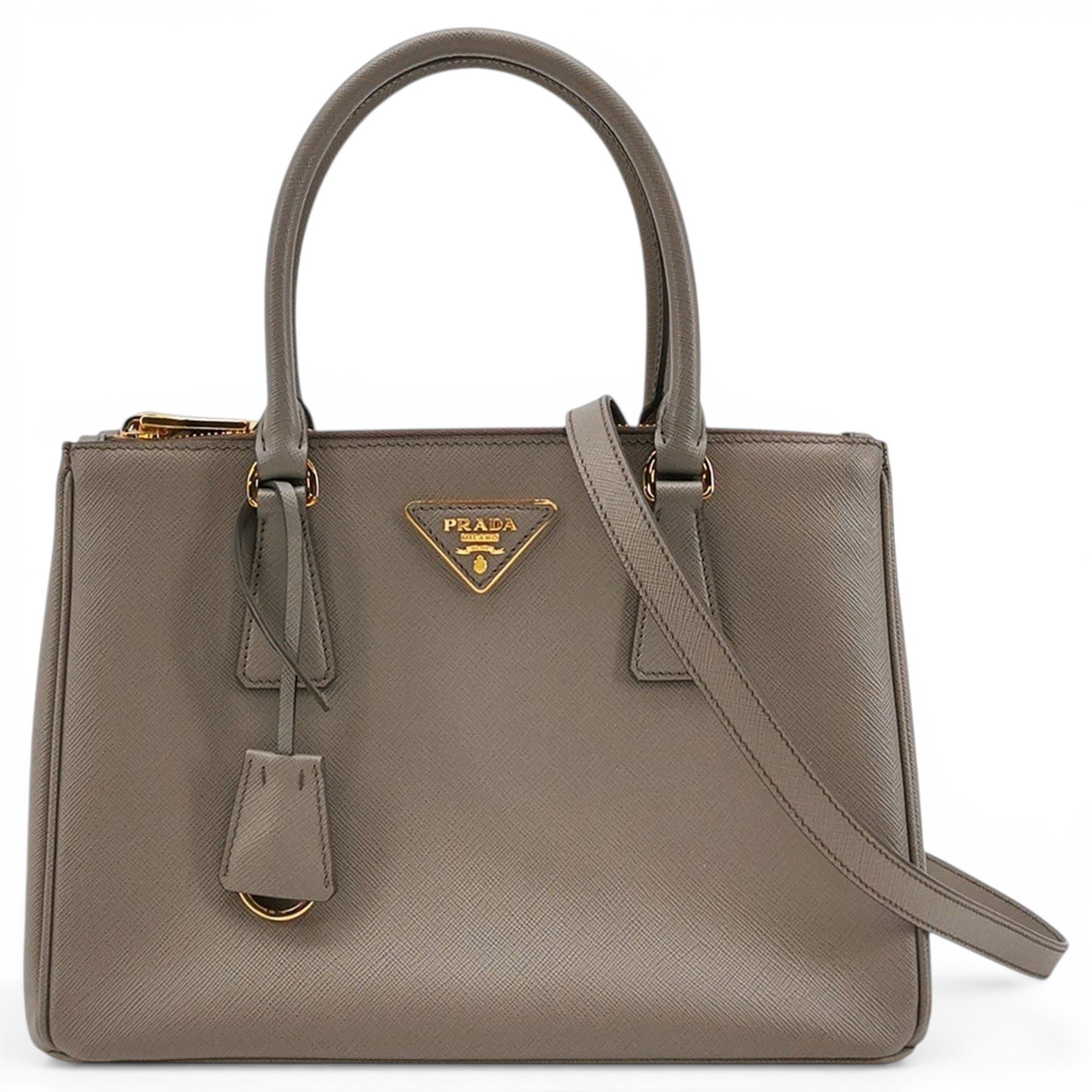 Galleria leather handbag
