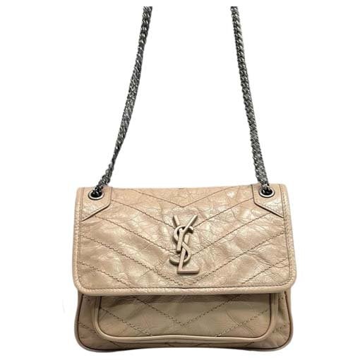 Niki leather crossbody bag