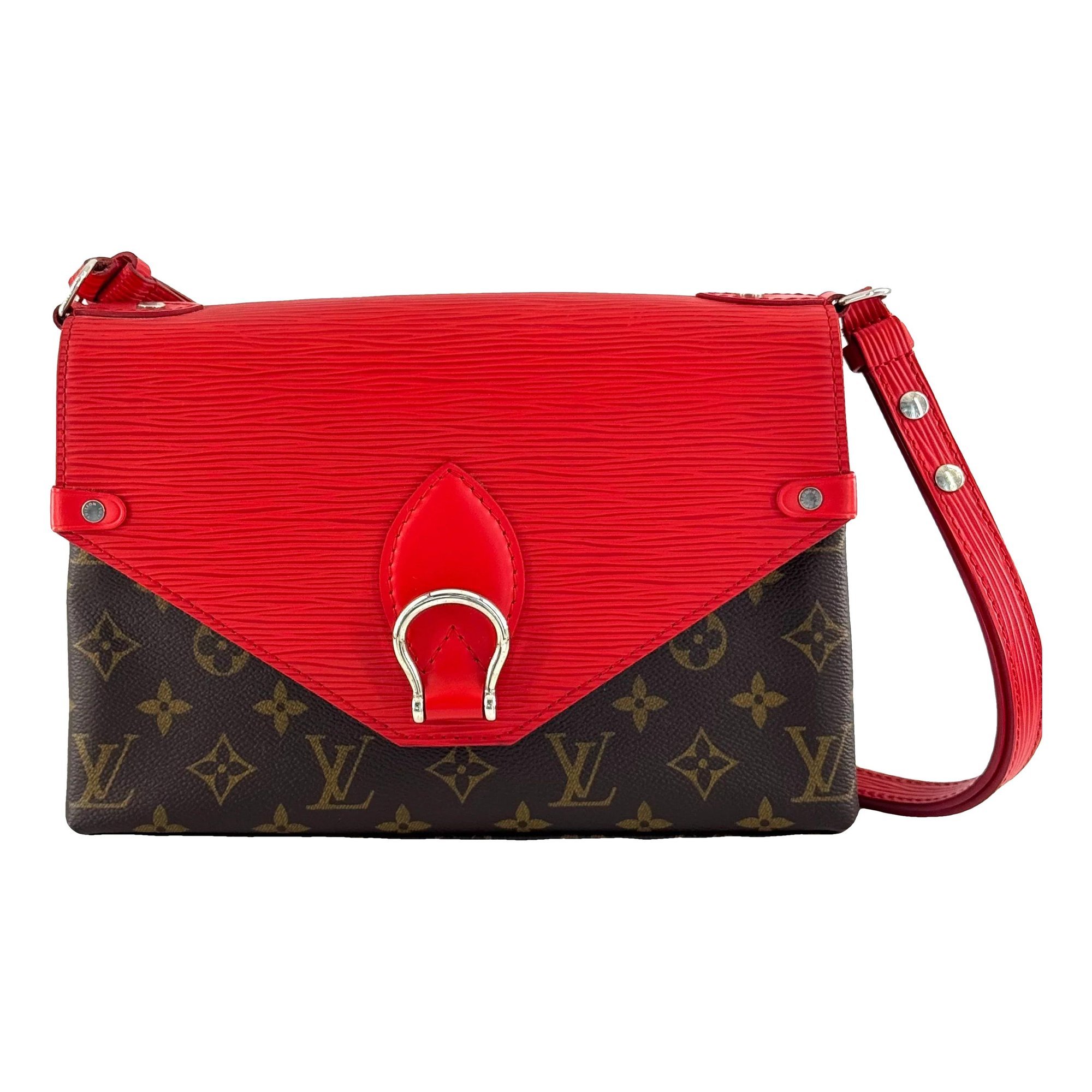 Leather crossbody bag