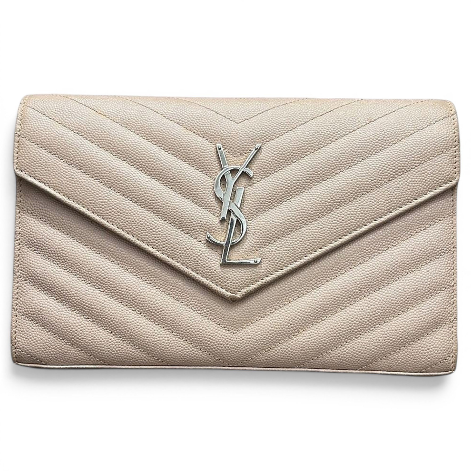 Portefeuille enveloppe leather handbag