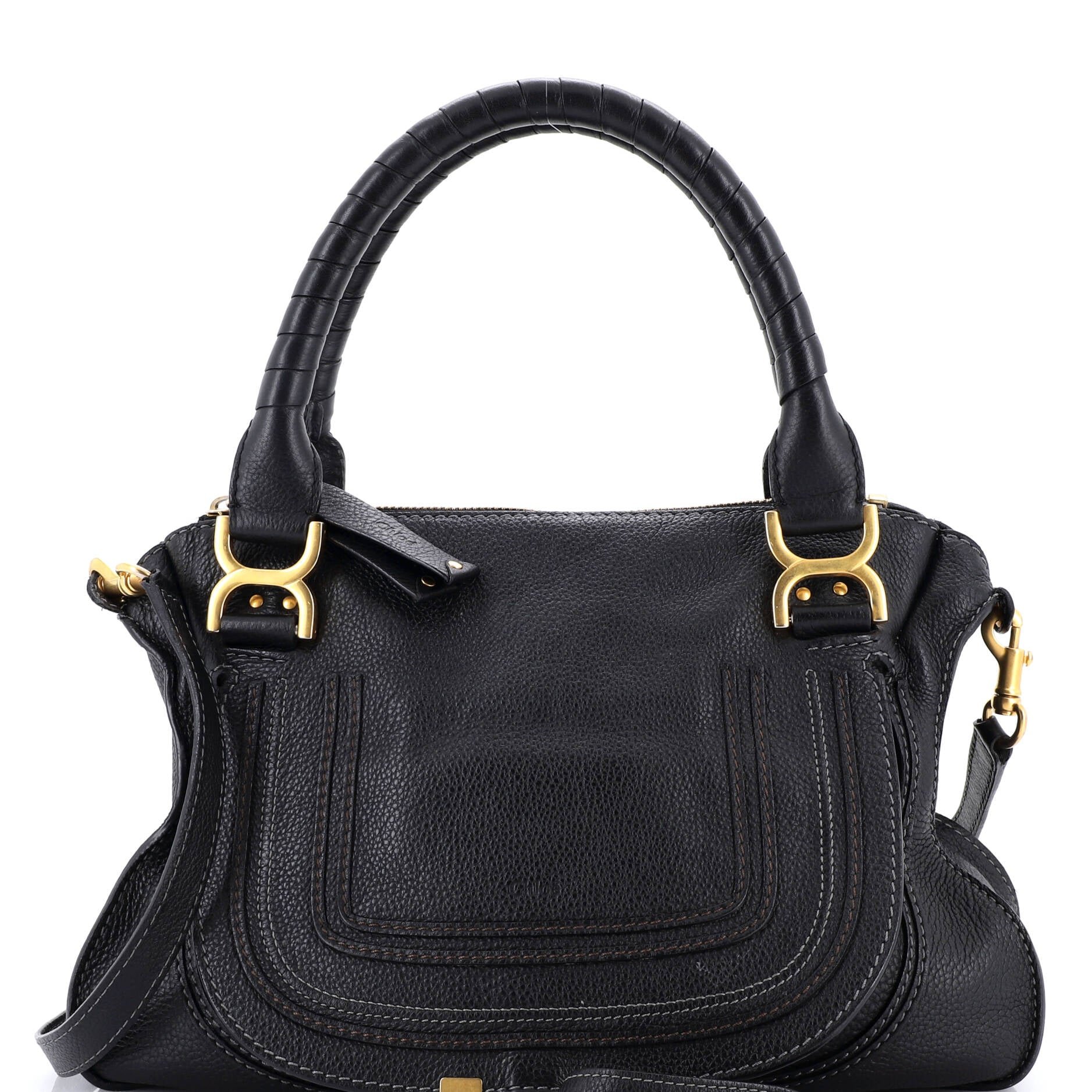 Chloe Marcie Satchel Leather Medium