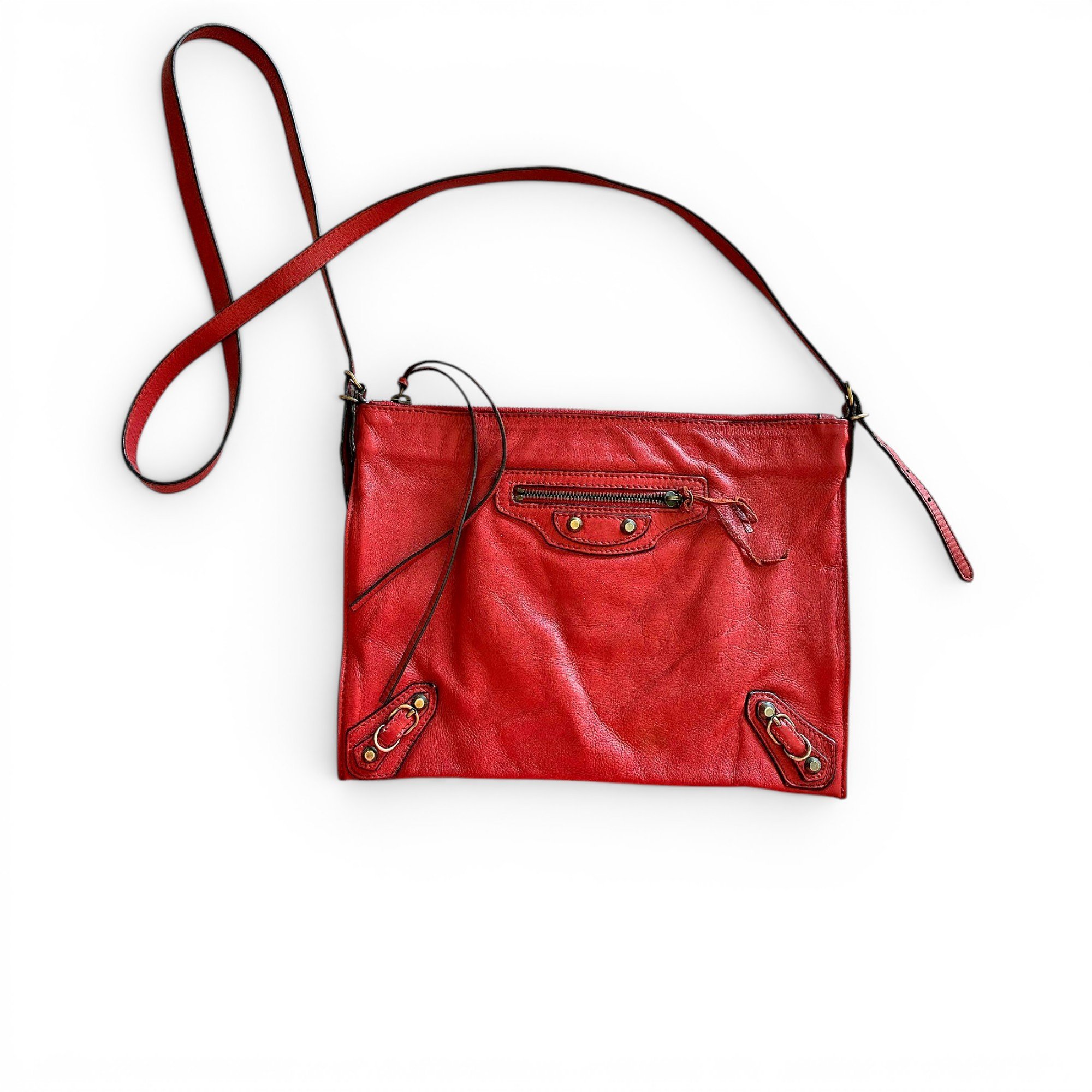Everyday leather crossbody bag