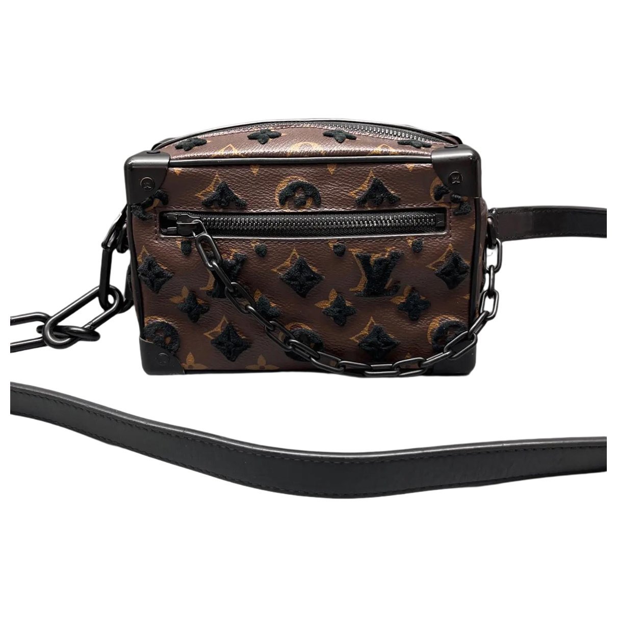 Pochette Trunk vinyl crossbody bag