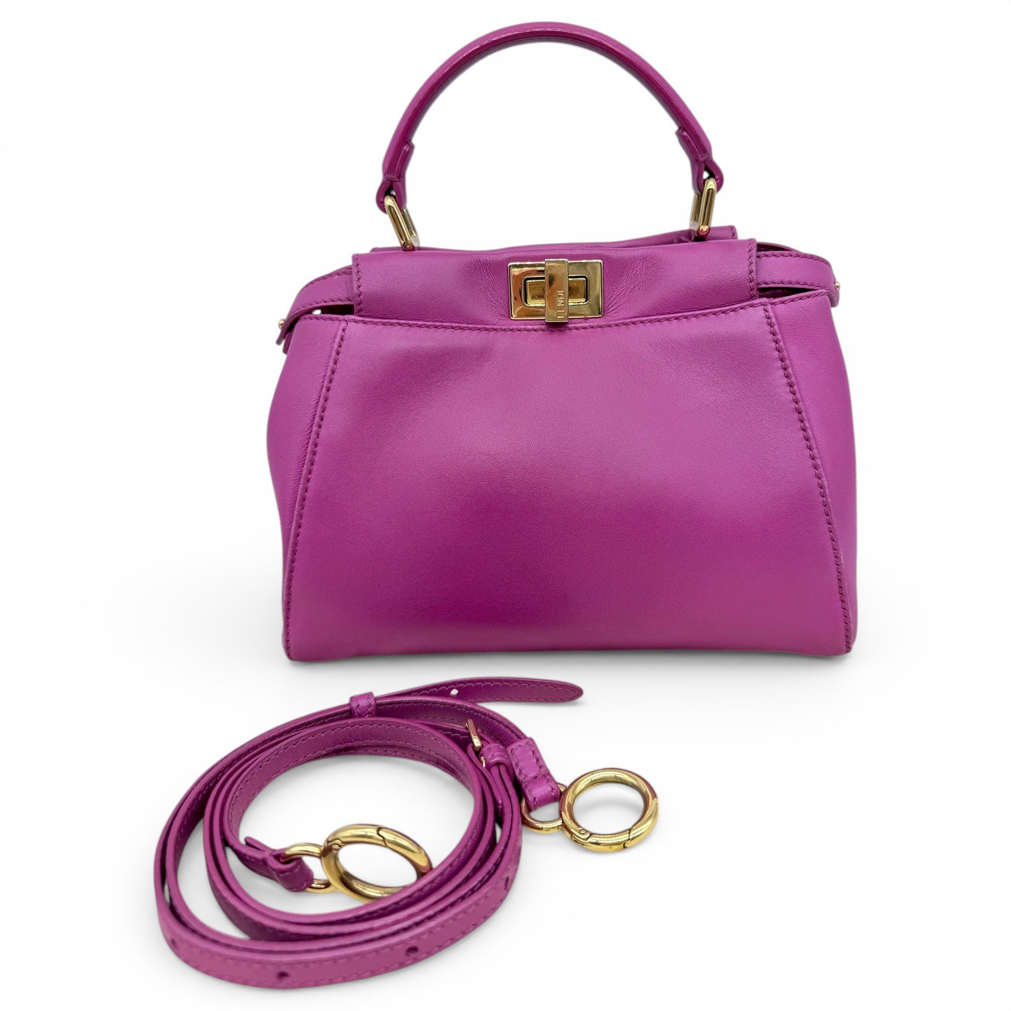 Leather handbag