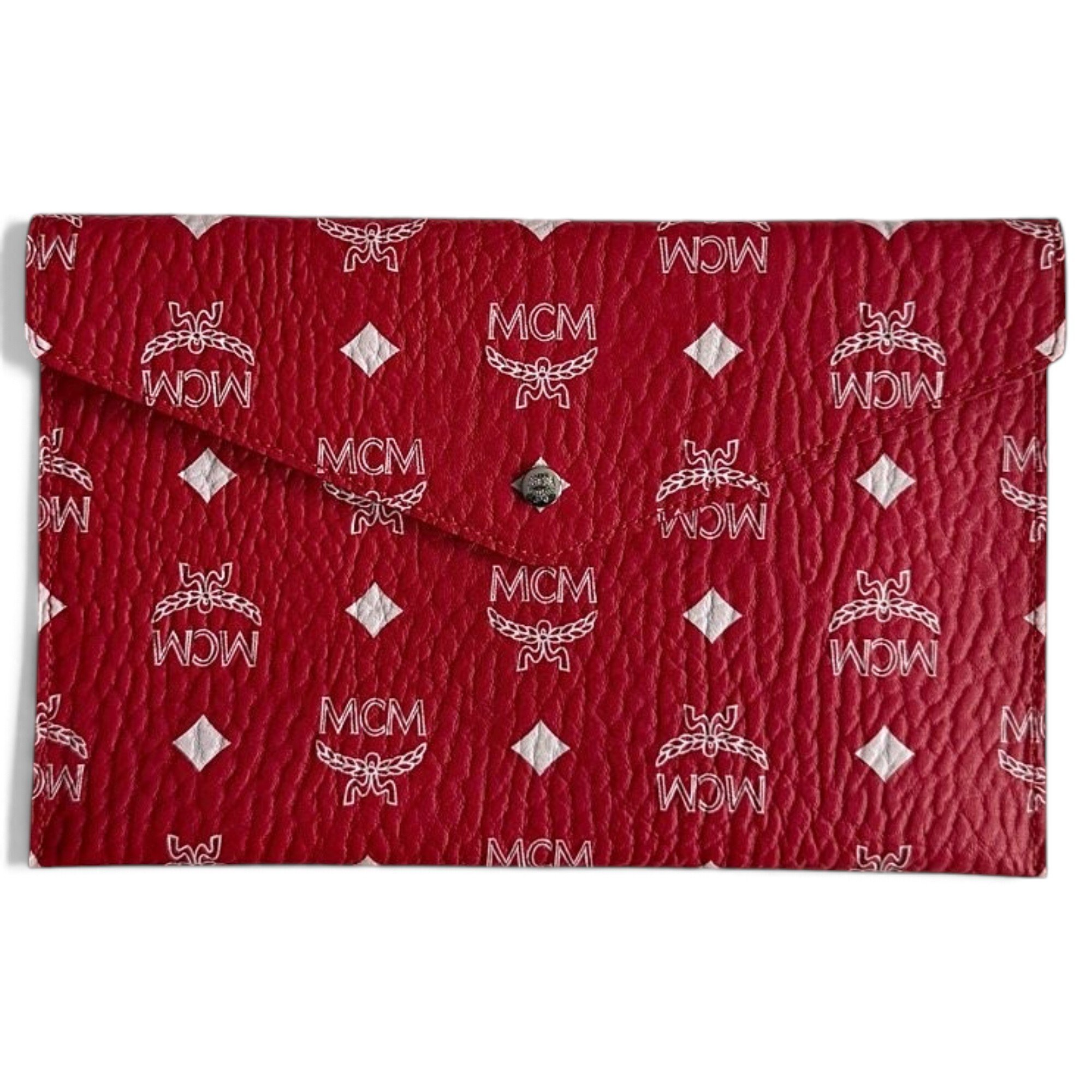 MCM Leather clutch bag