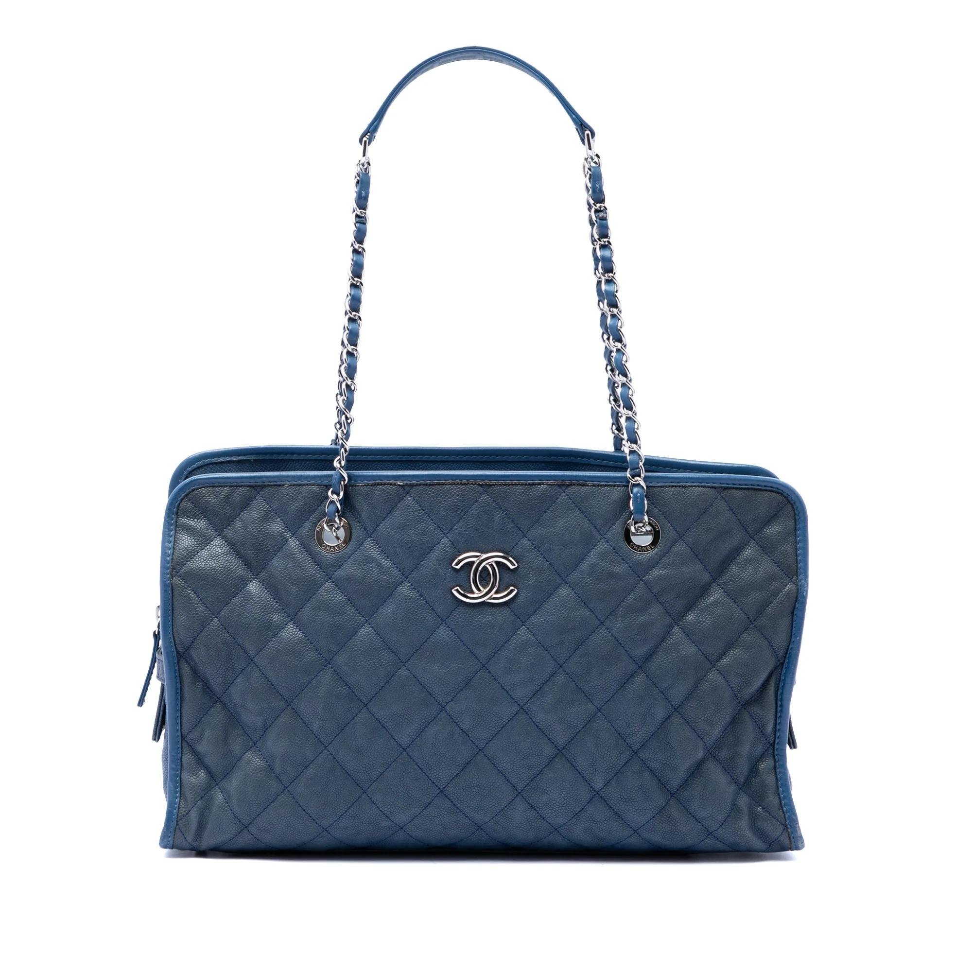 Leather tote