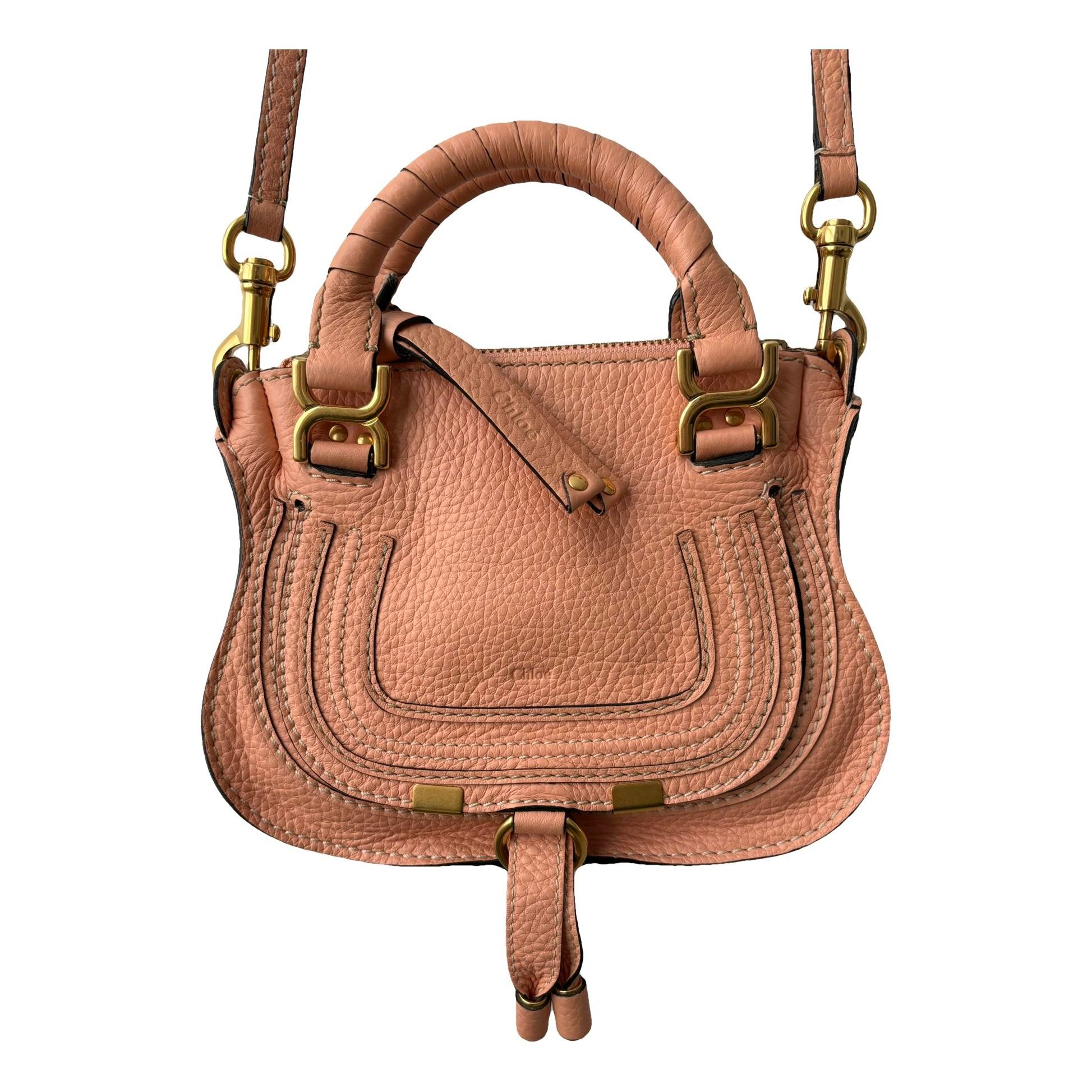 Marcie Top Handle leather crossbody bag