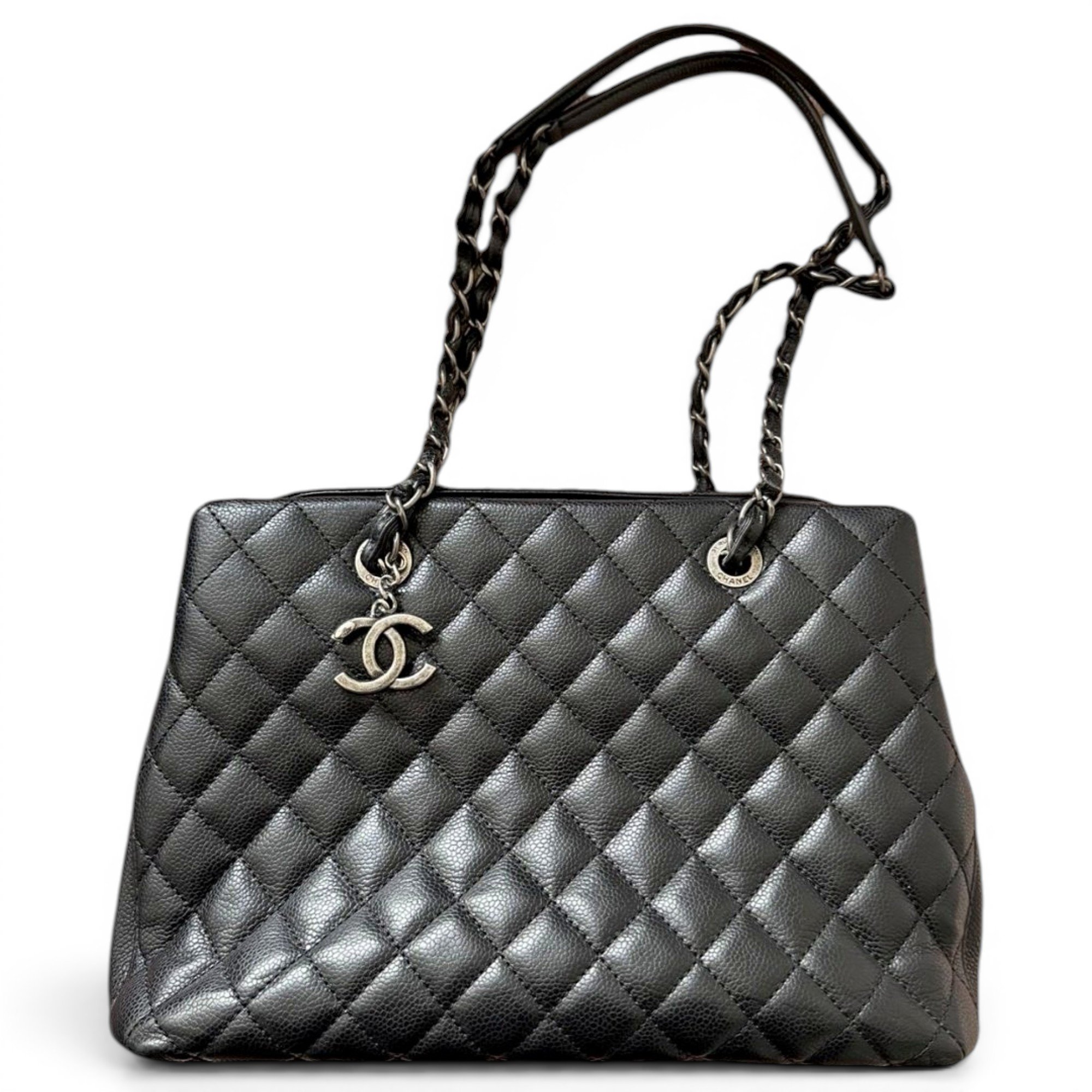 Petite Shopping Tote leather tote