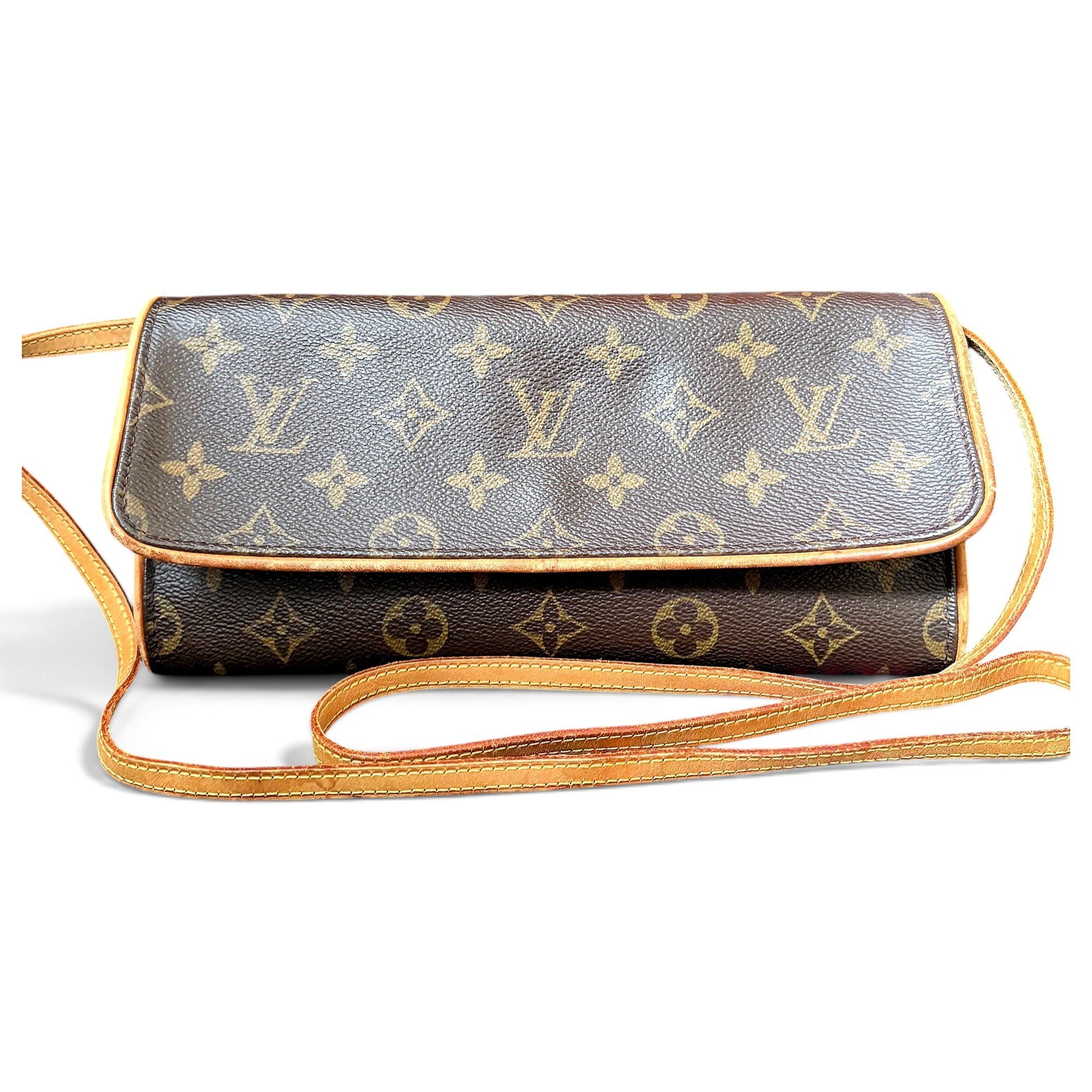 Twin leather handbag