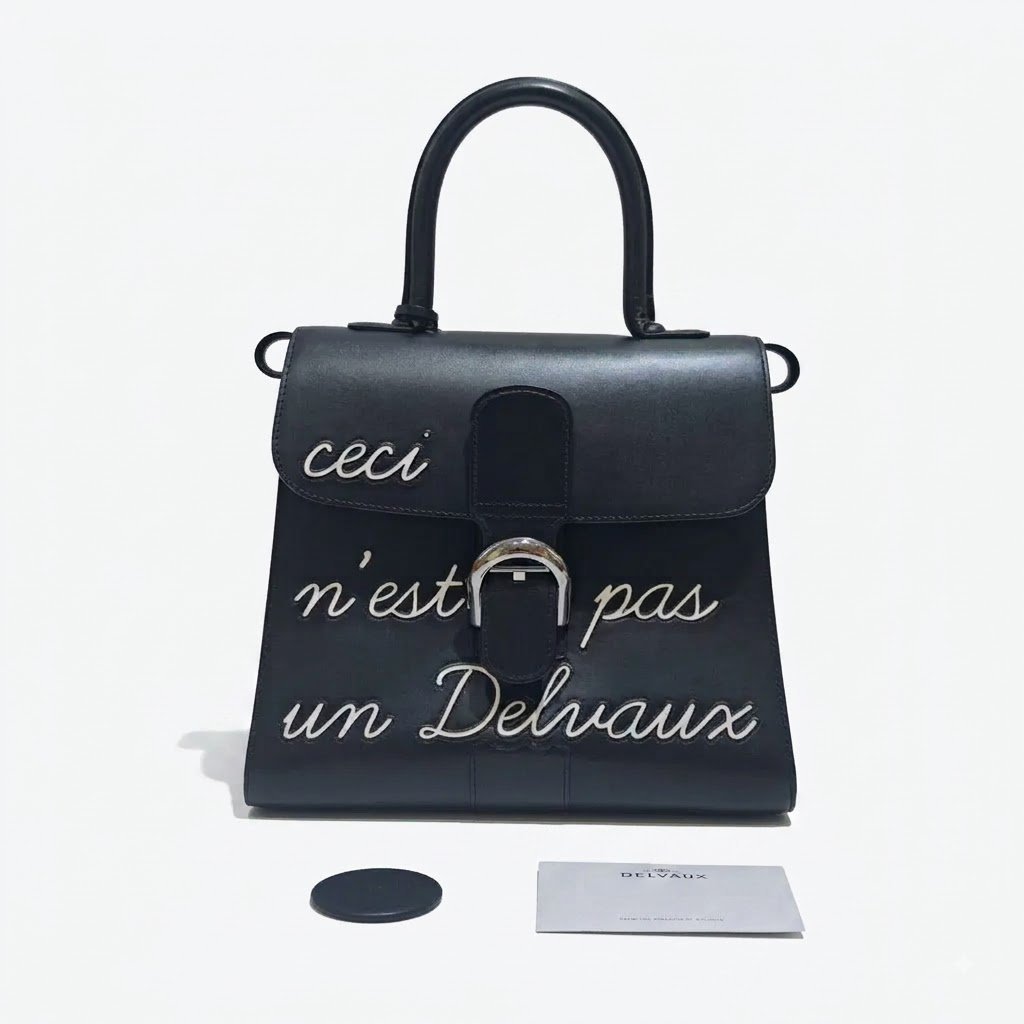 Brillant leather handbag