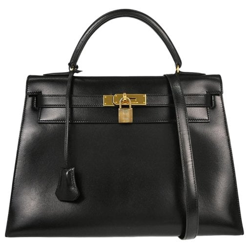 Kelly 32 pony-style calfskin handbag