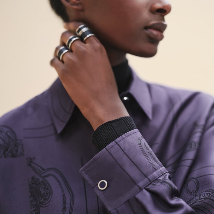 Violet Améthyste "En Desordre Finesse" Shirt