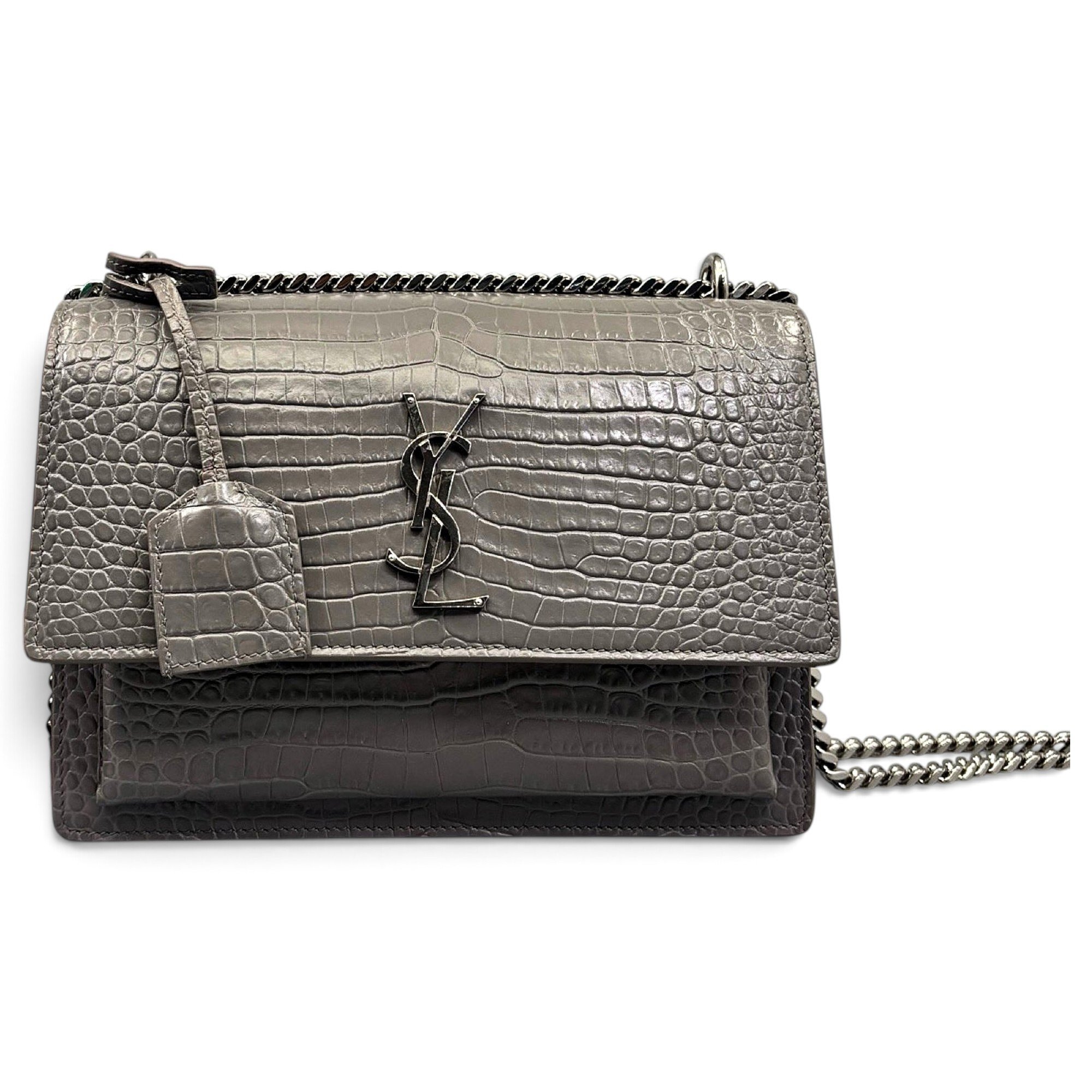 Sunset leather handbag