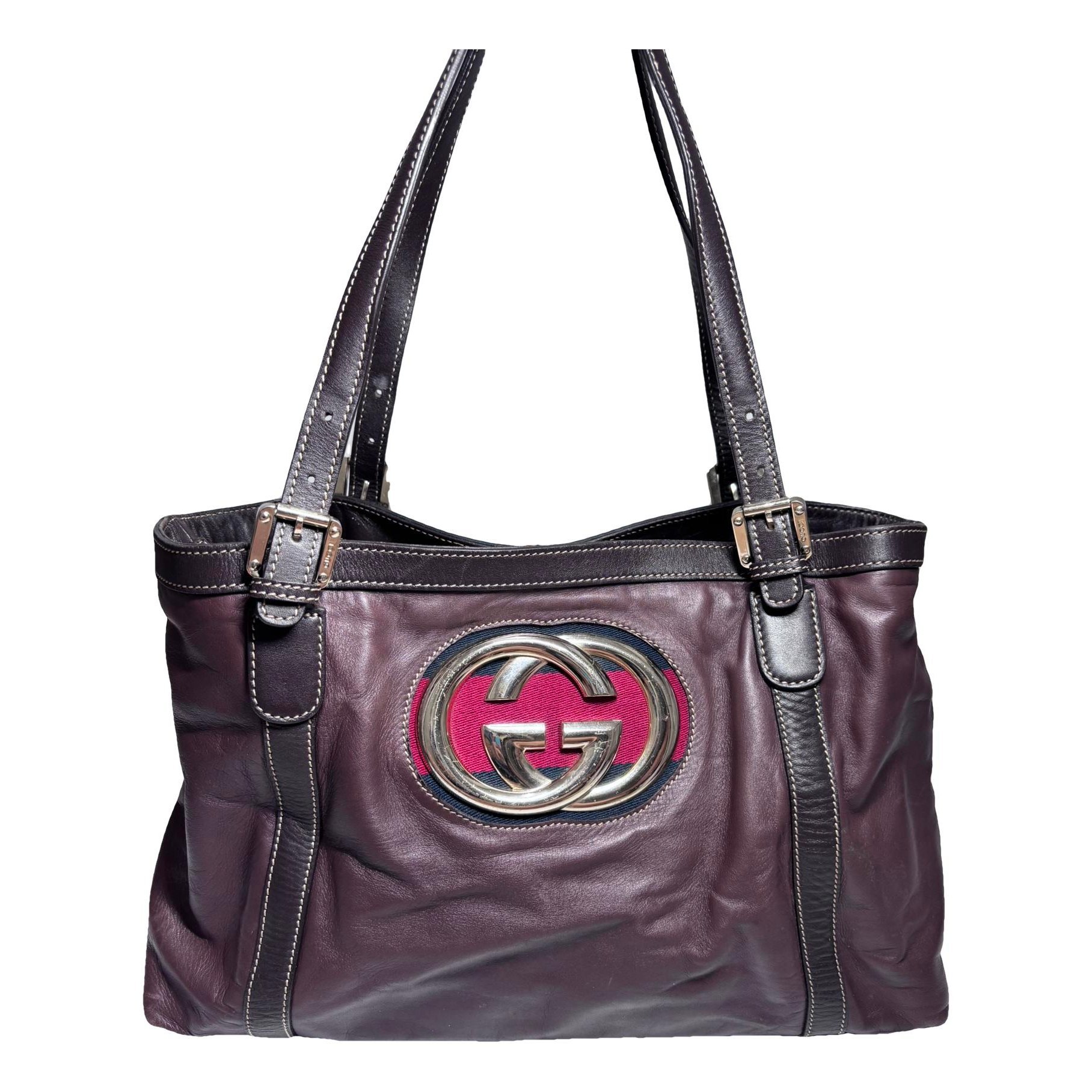 Britt leather handbag