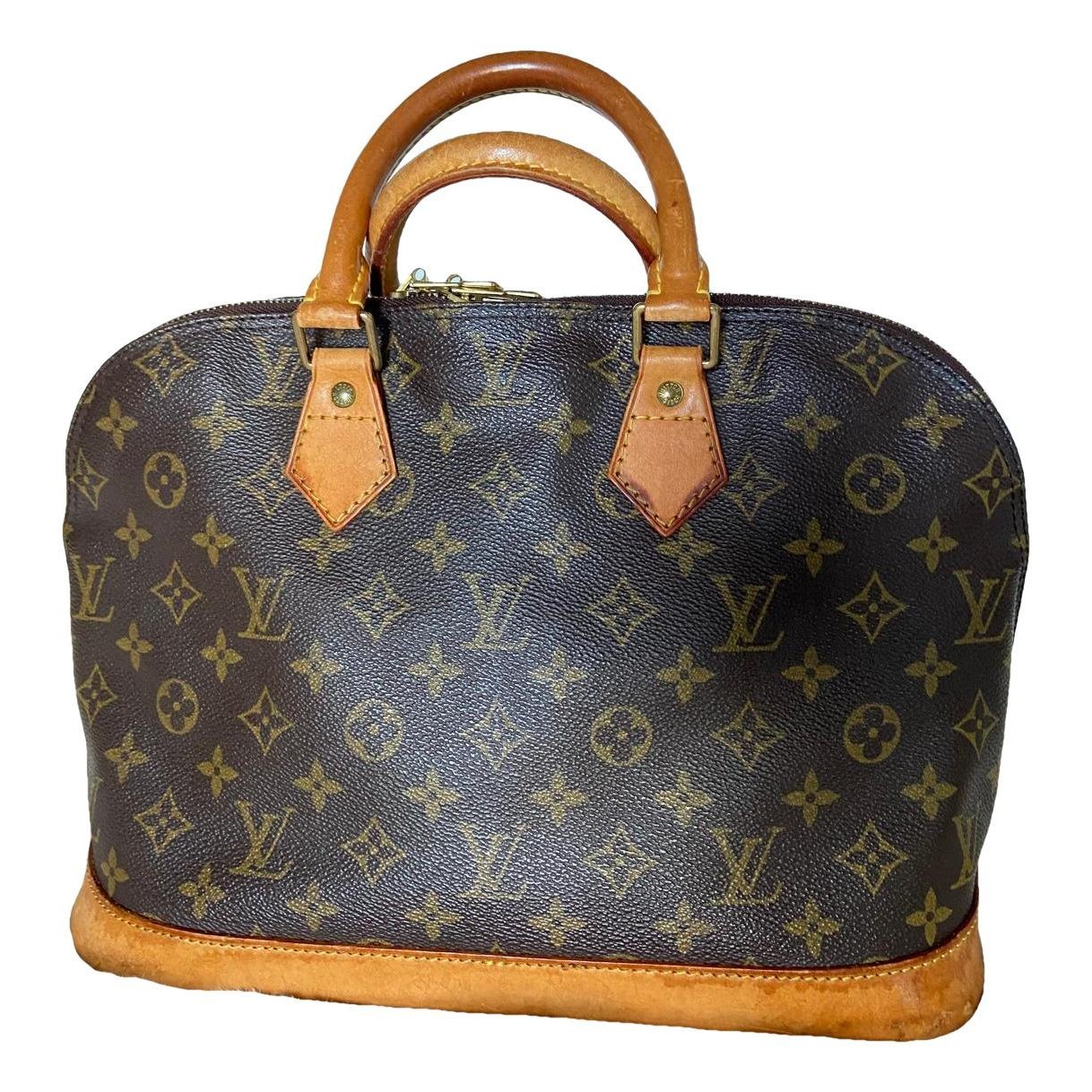 Alma leather handbag