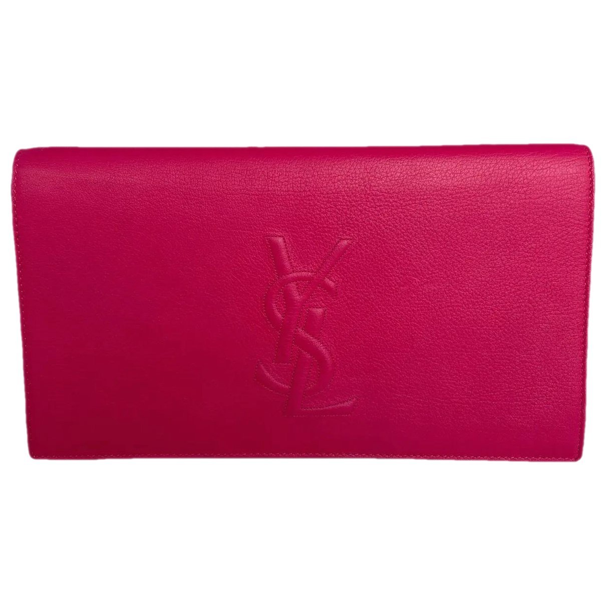 Saint Laurent Cassandre leather clutch bag