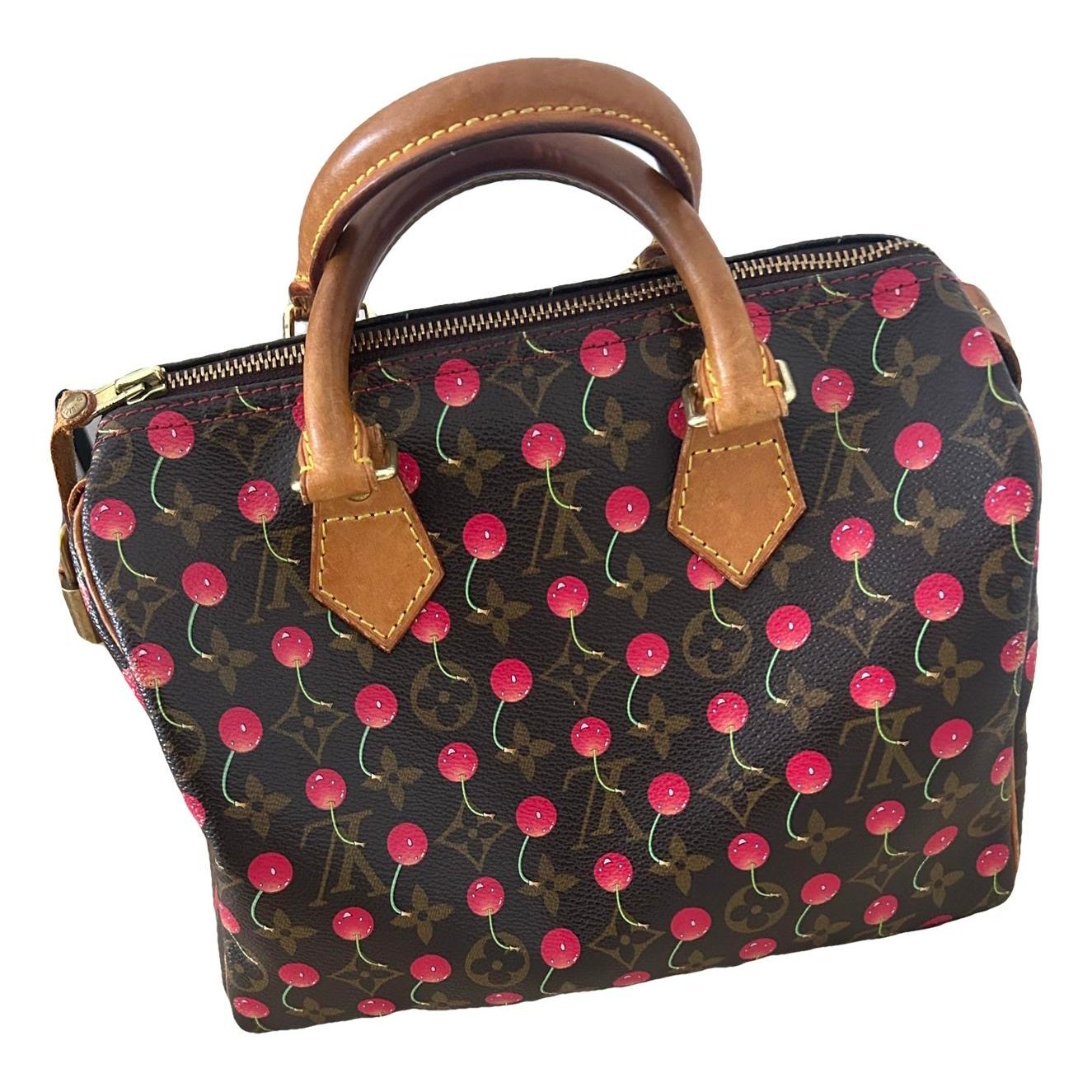 Speedy leather handbag
