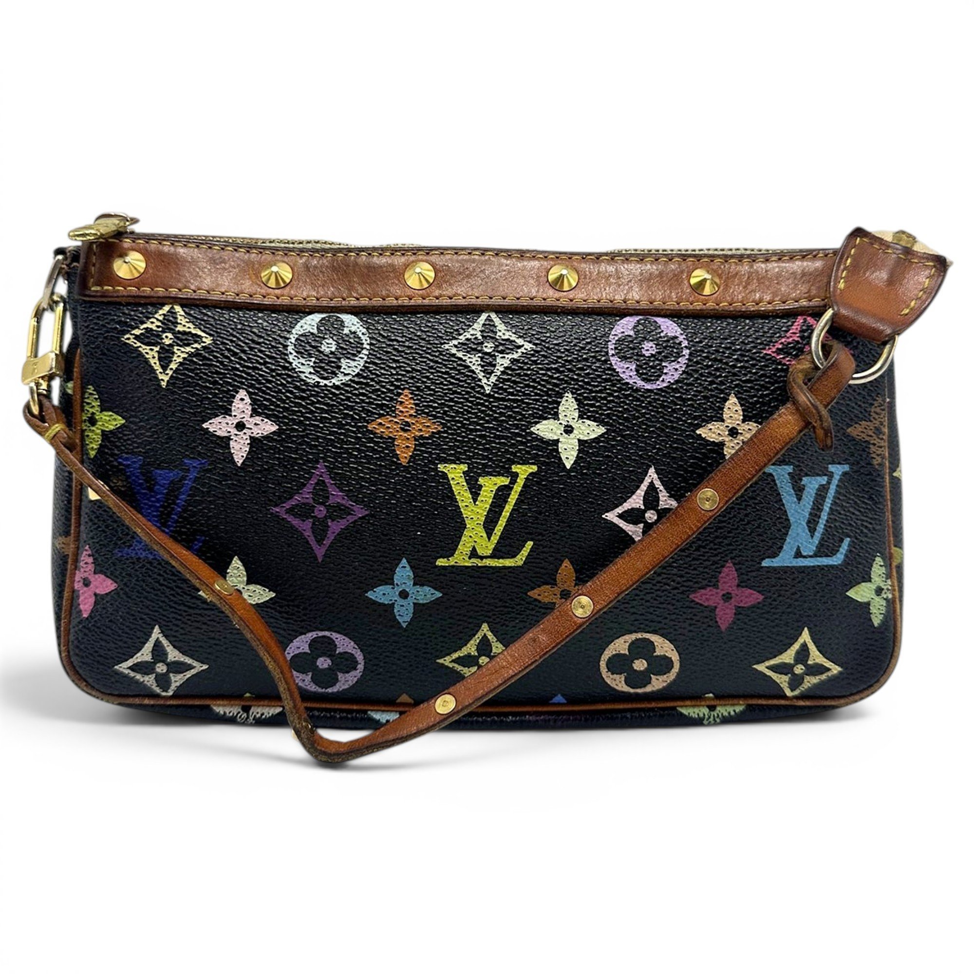 Multi Pochette Accessoires leather handbag