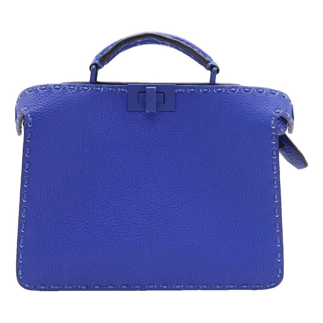 Peekaboo leather handbag