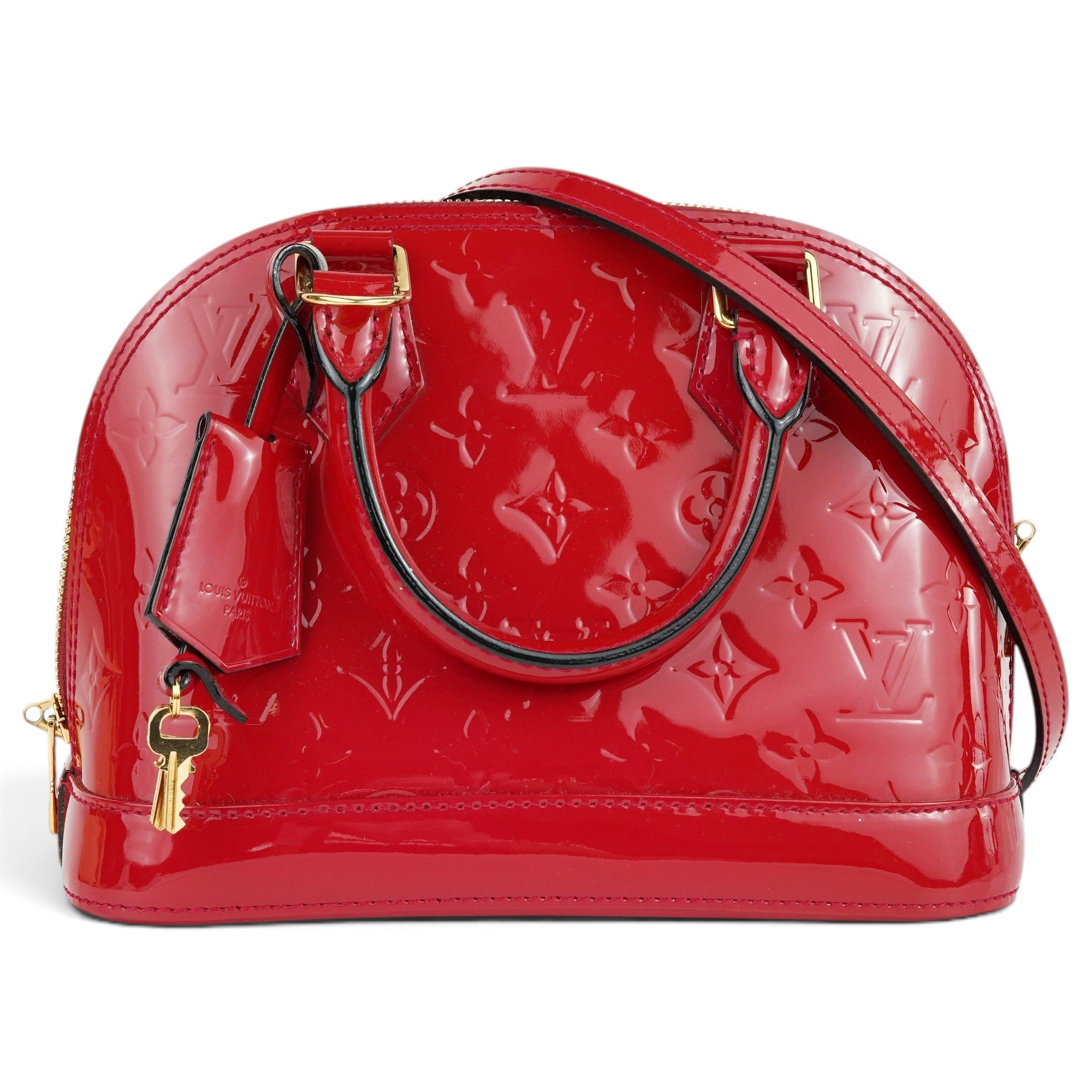 Alma leather handbag
