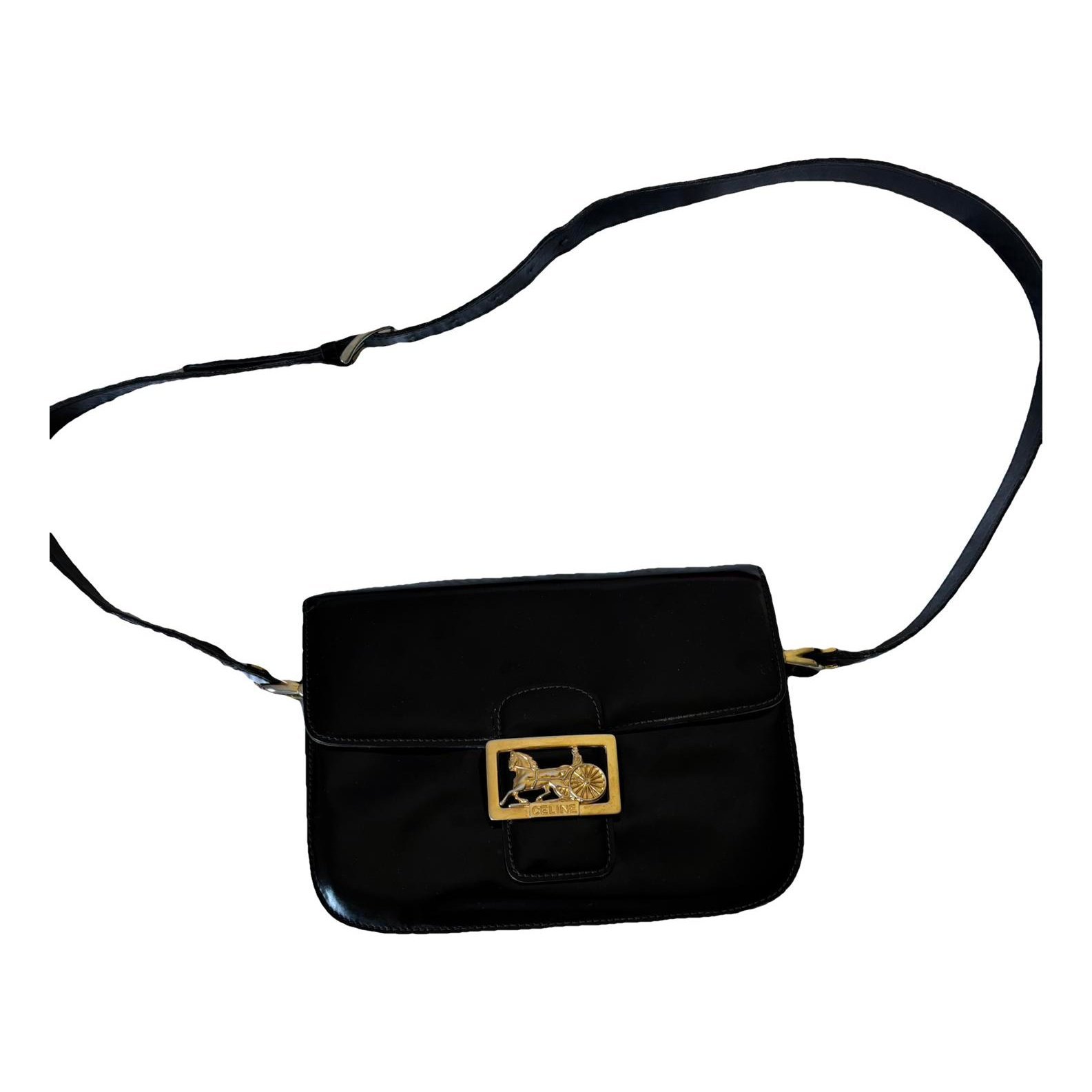 Classic leather crossbody bag