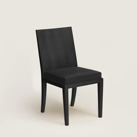 Chaise avec assise rembourrée Rééditions J.-M. Frank par Hermès