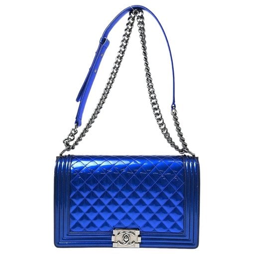 Boy patent leather handbag