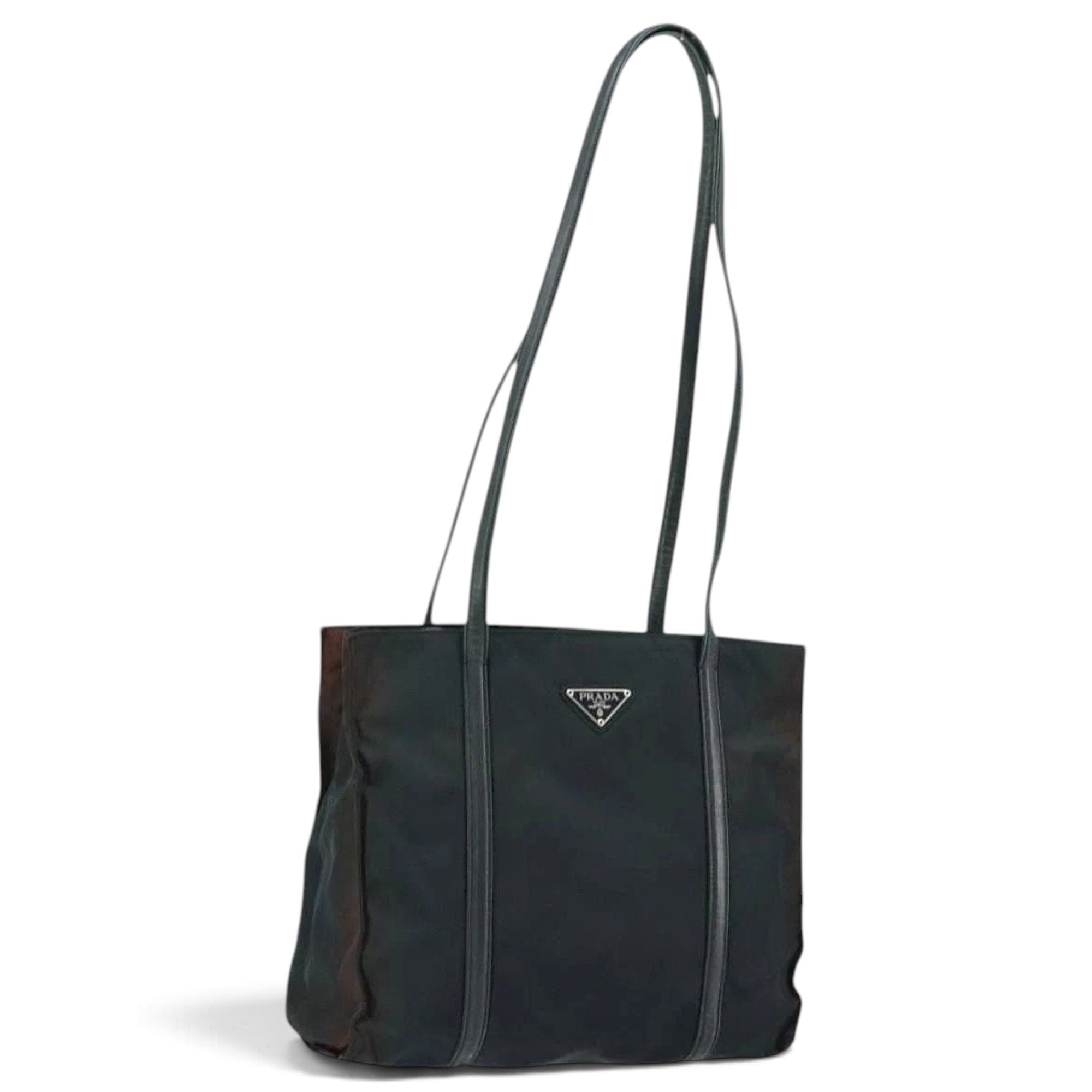 Leather tote
