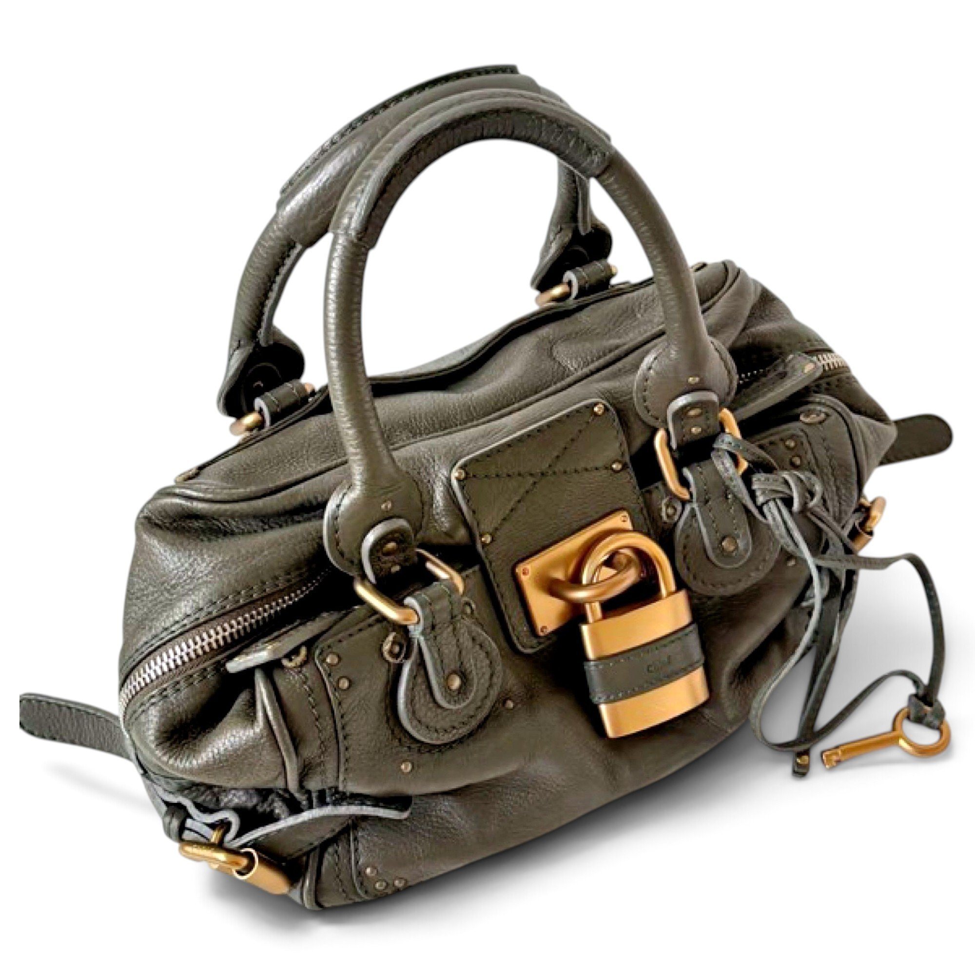 Paddington leather satchel