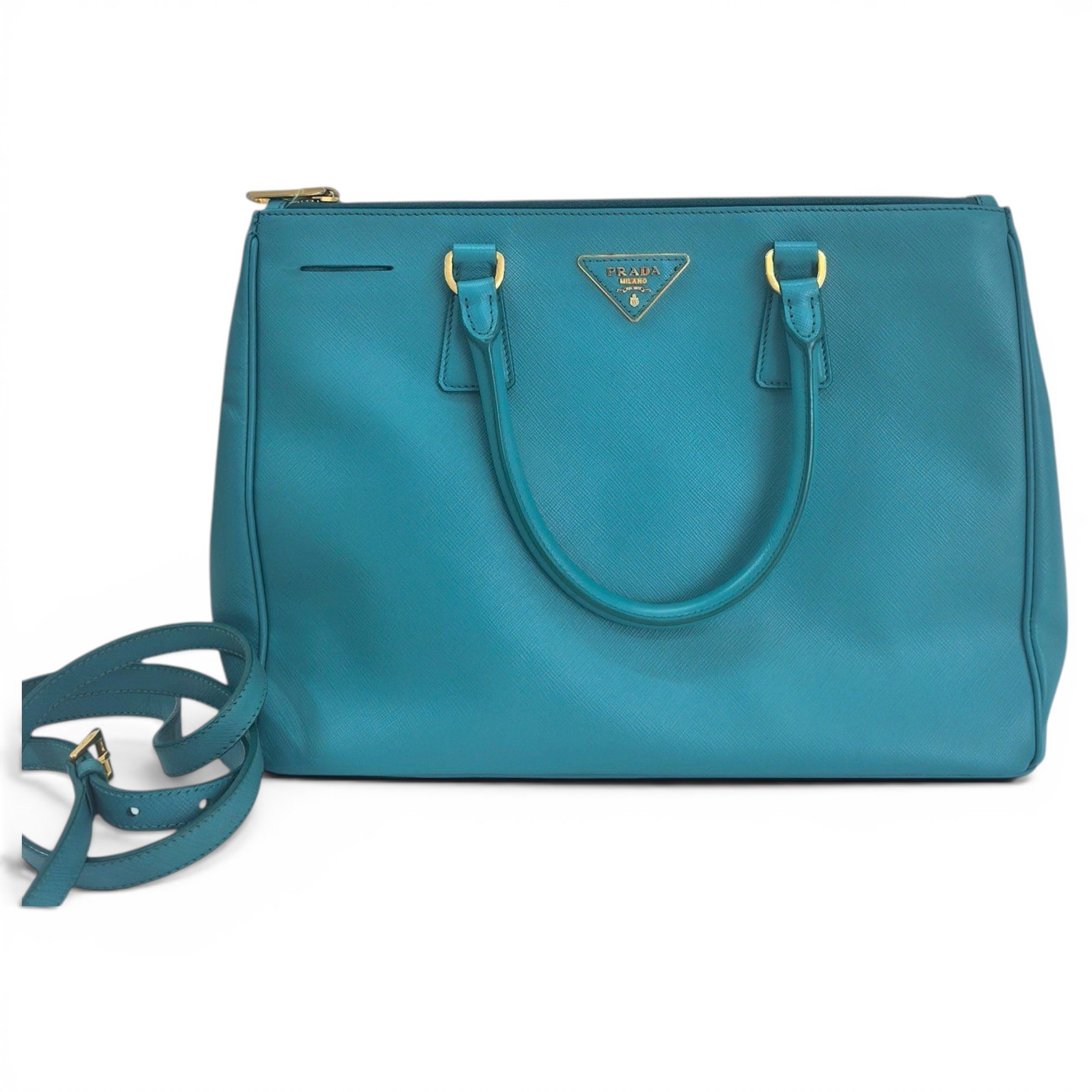 Galleria leather handbag