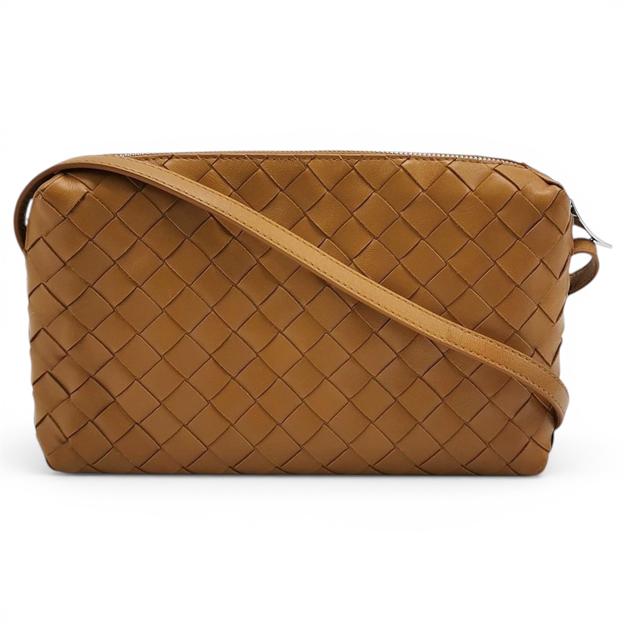 Loop leather crossbody bag