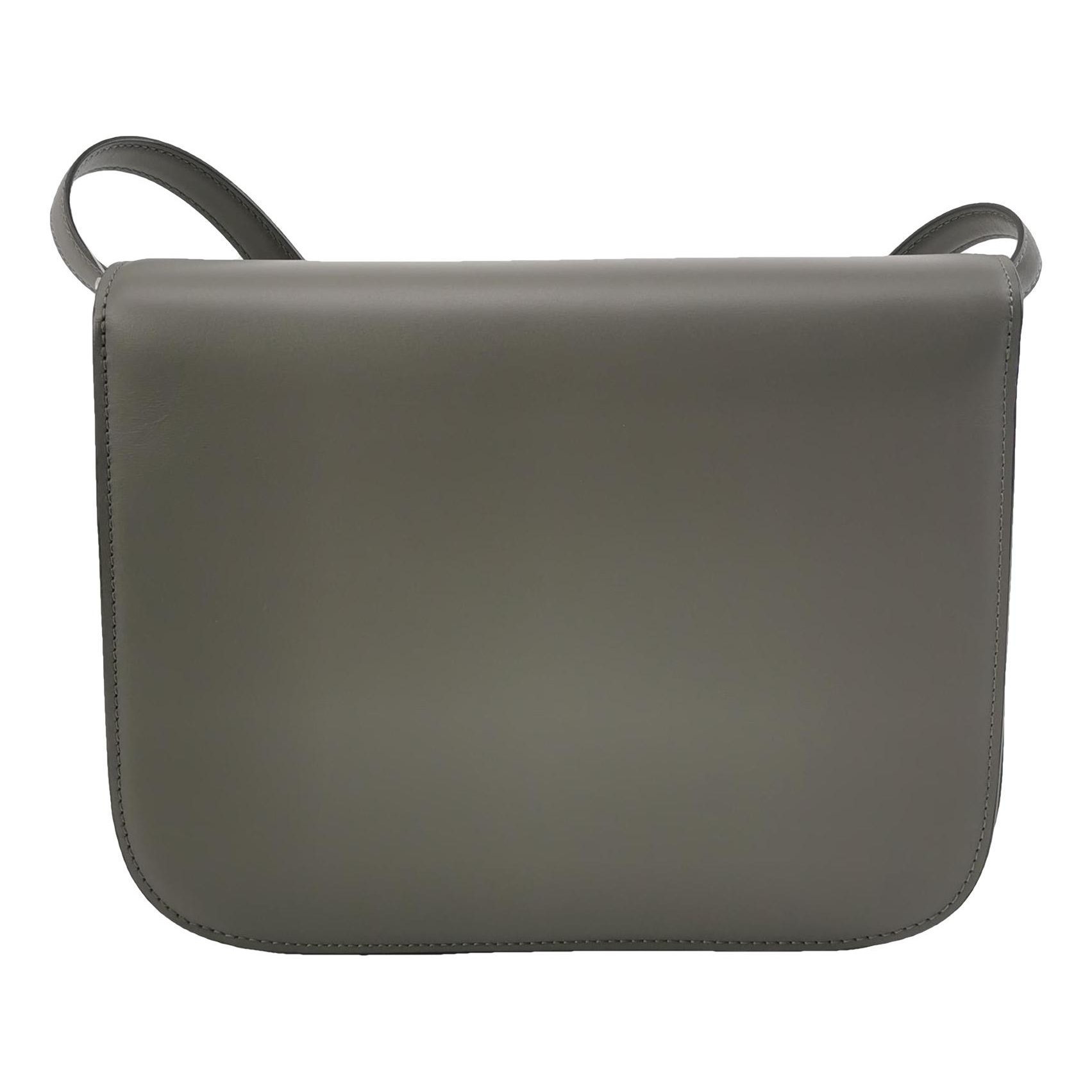 Classic leather crossbody bag