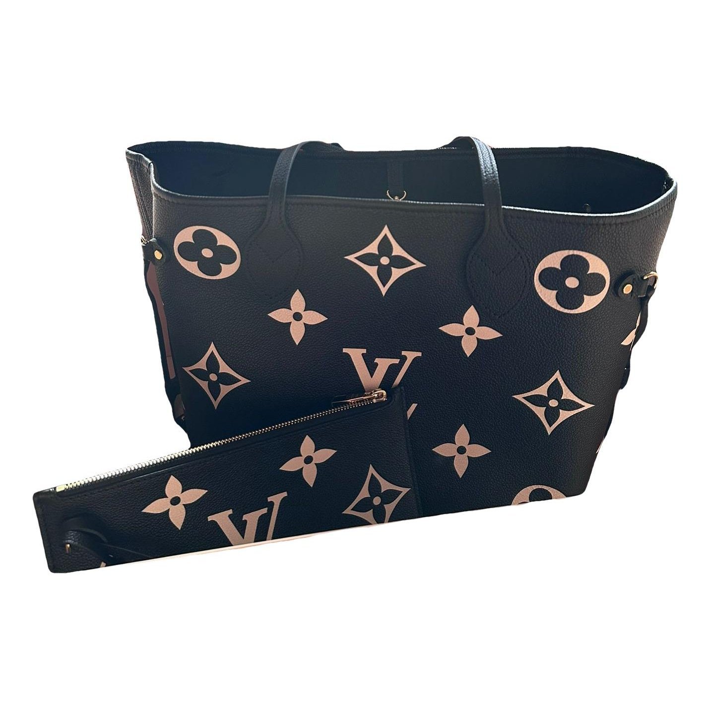 Neverfull leather tote
