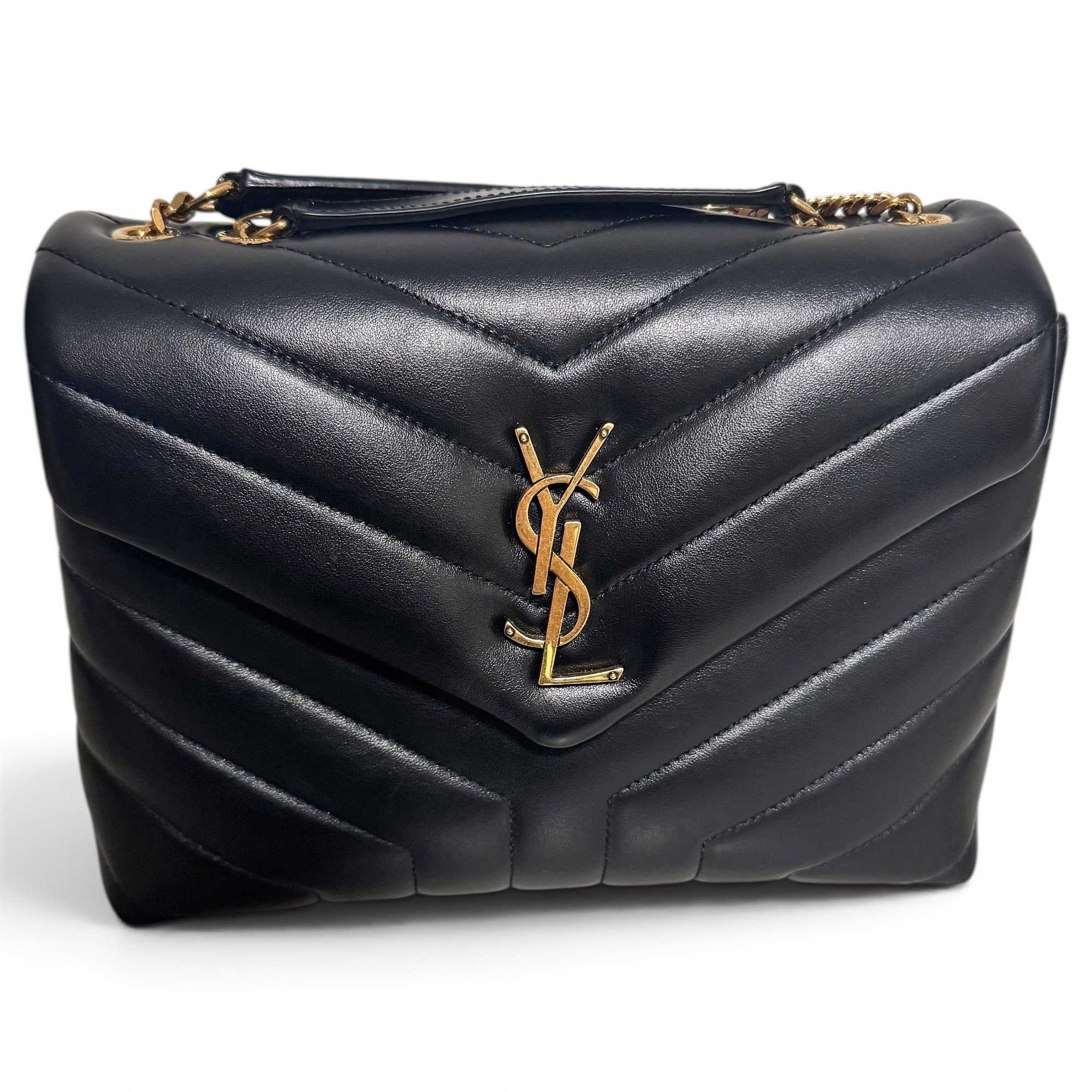 Loulou leather handbag
