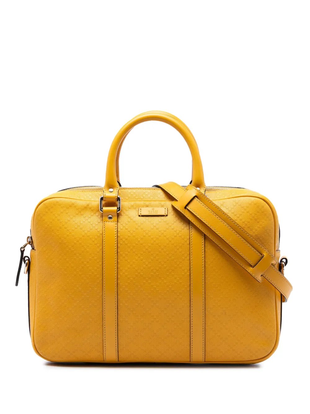2016-2026 Medium Diamante Bright Leather business bag