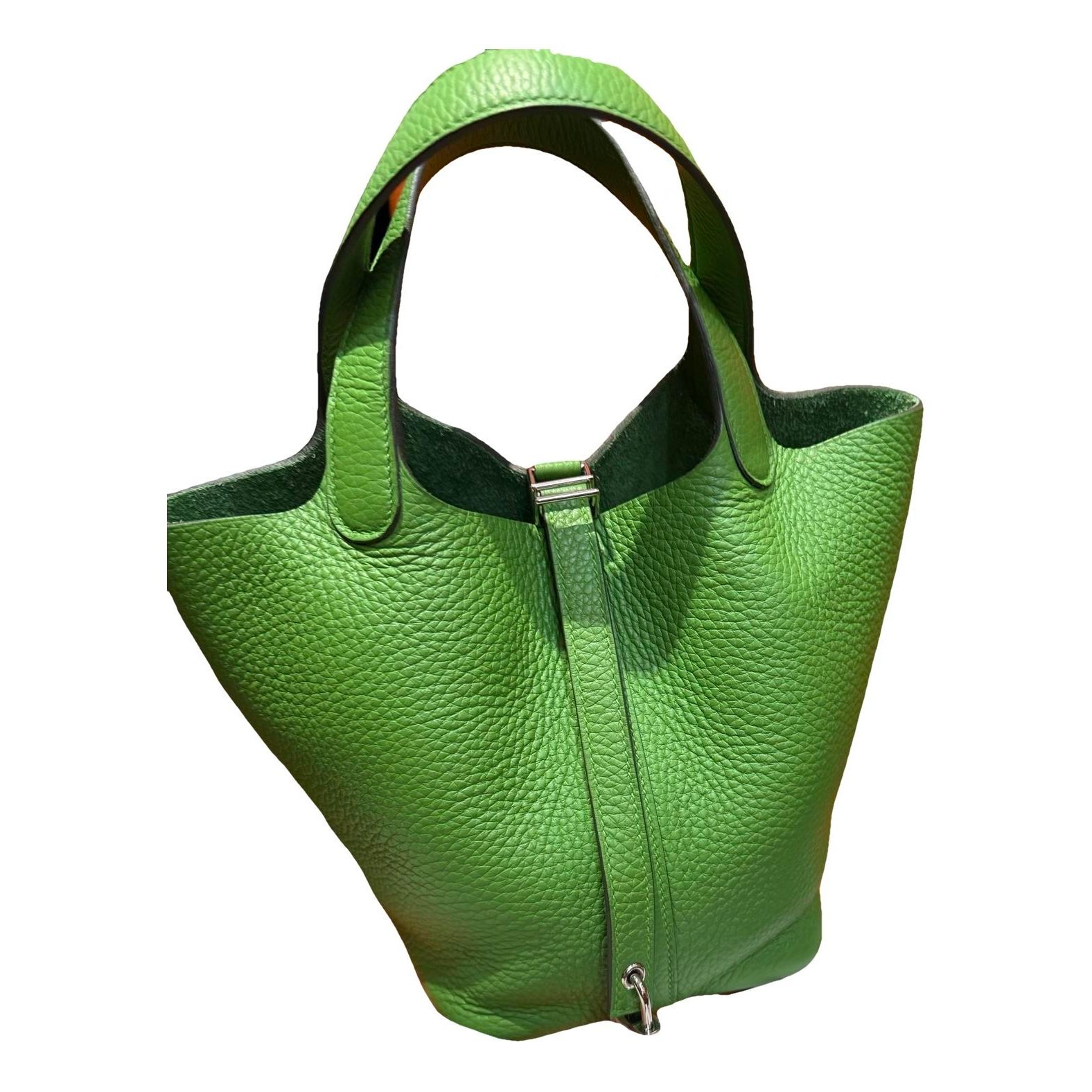 Picotin leather handbag