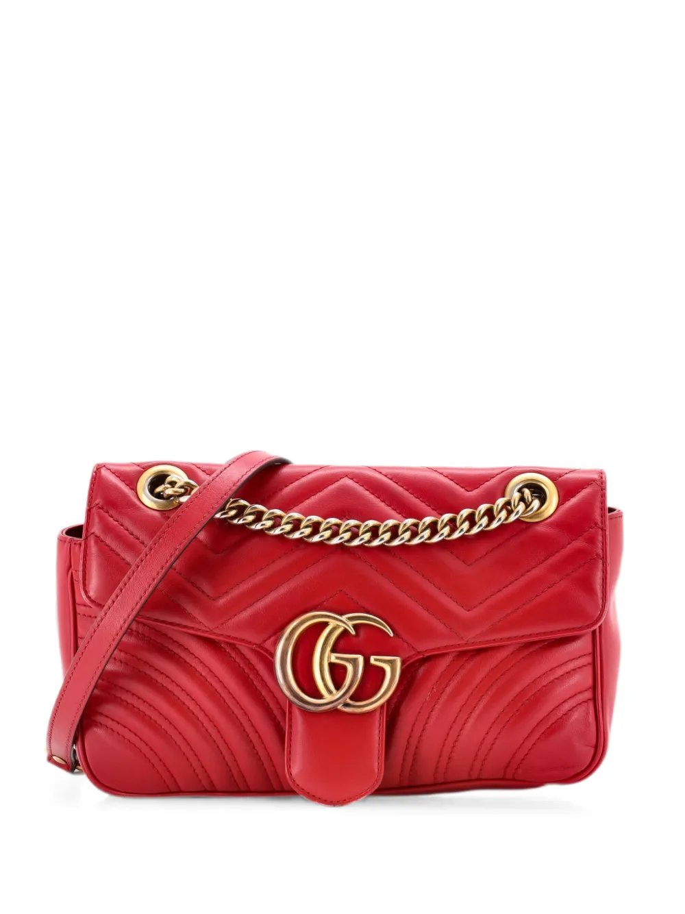GG Marmont Flap Bag Matelasse Leather Medium shoulder bag