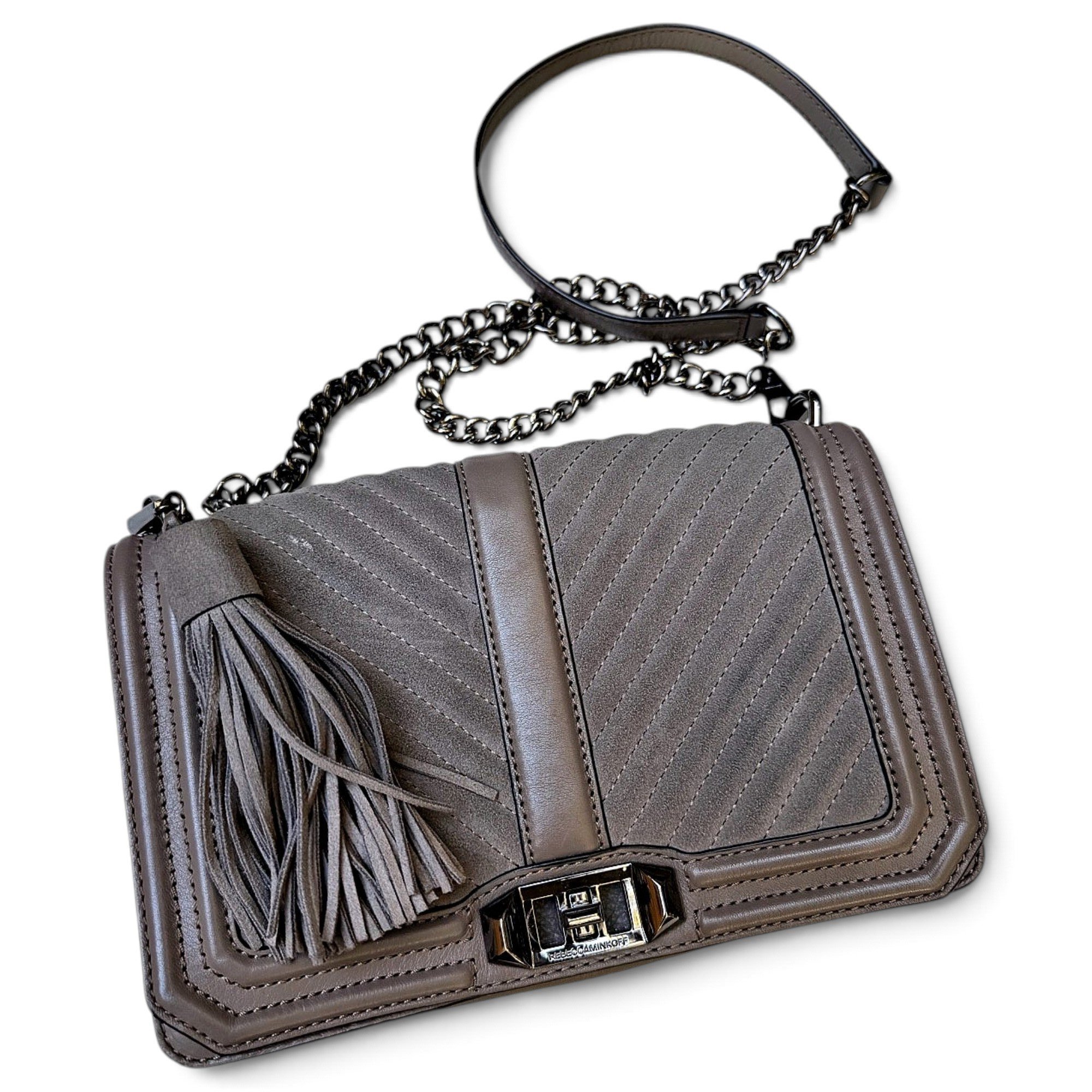 Leather crossbody bag