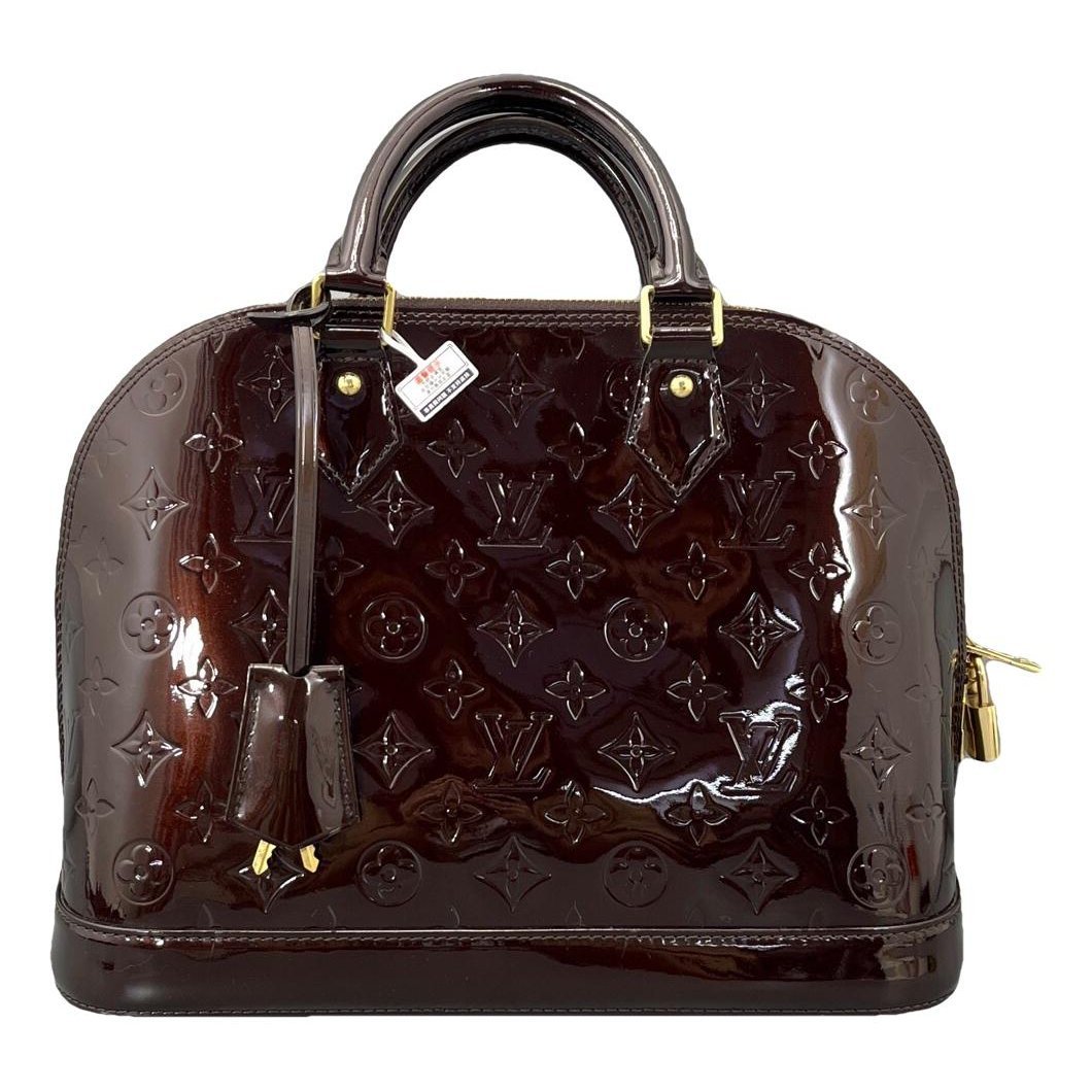Alma BB patent leather handbag