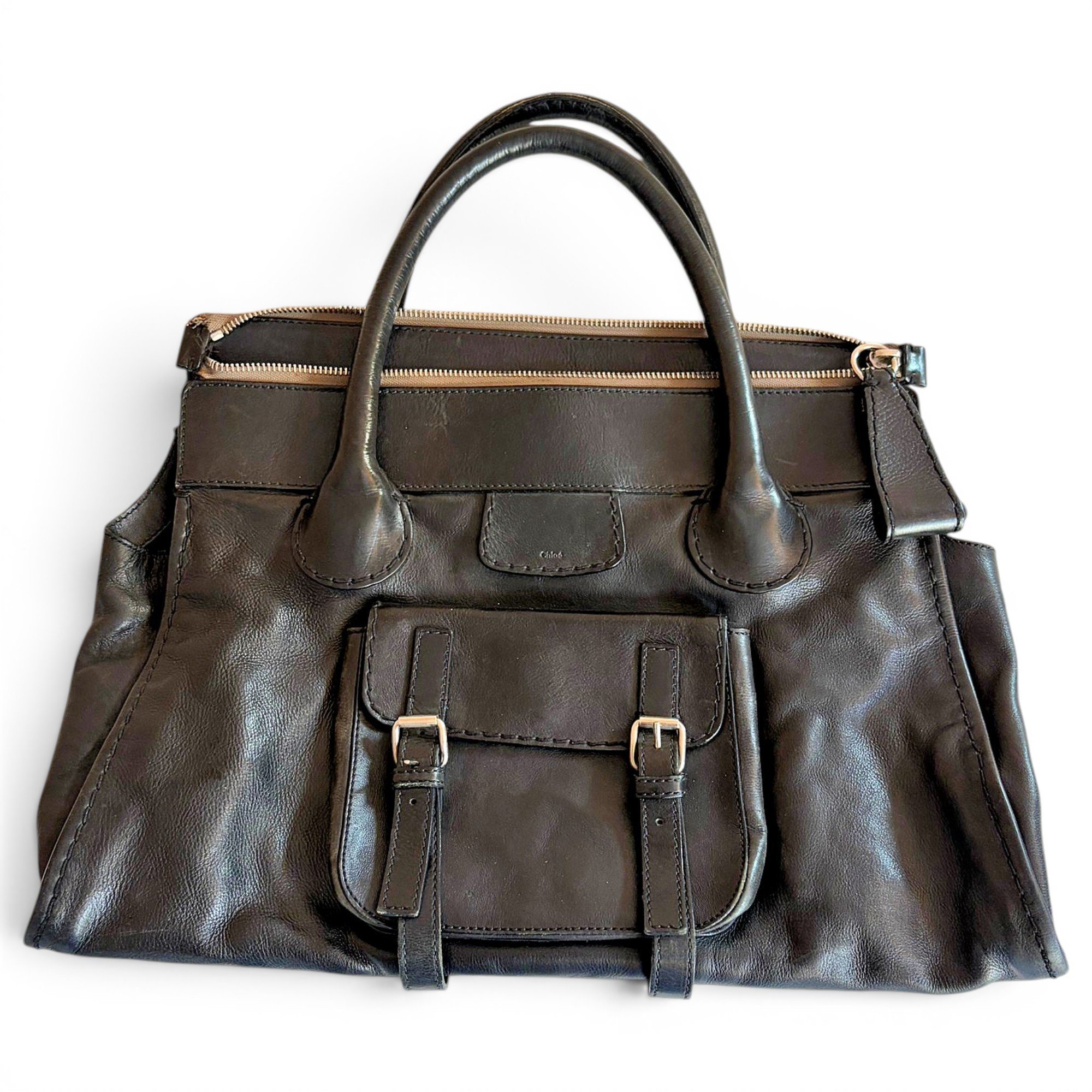 Edith leather handbag