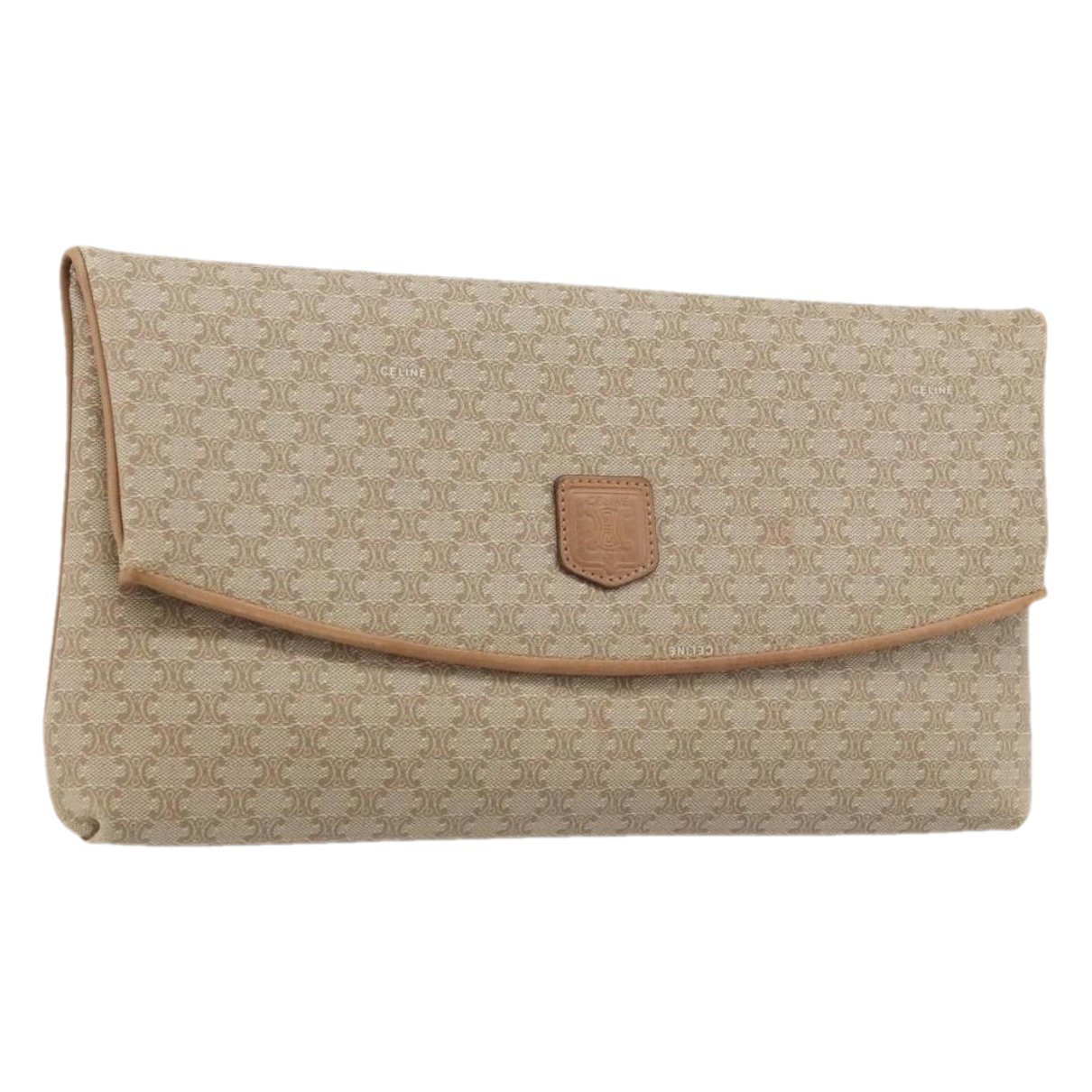Vinyl clutch bag